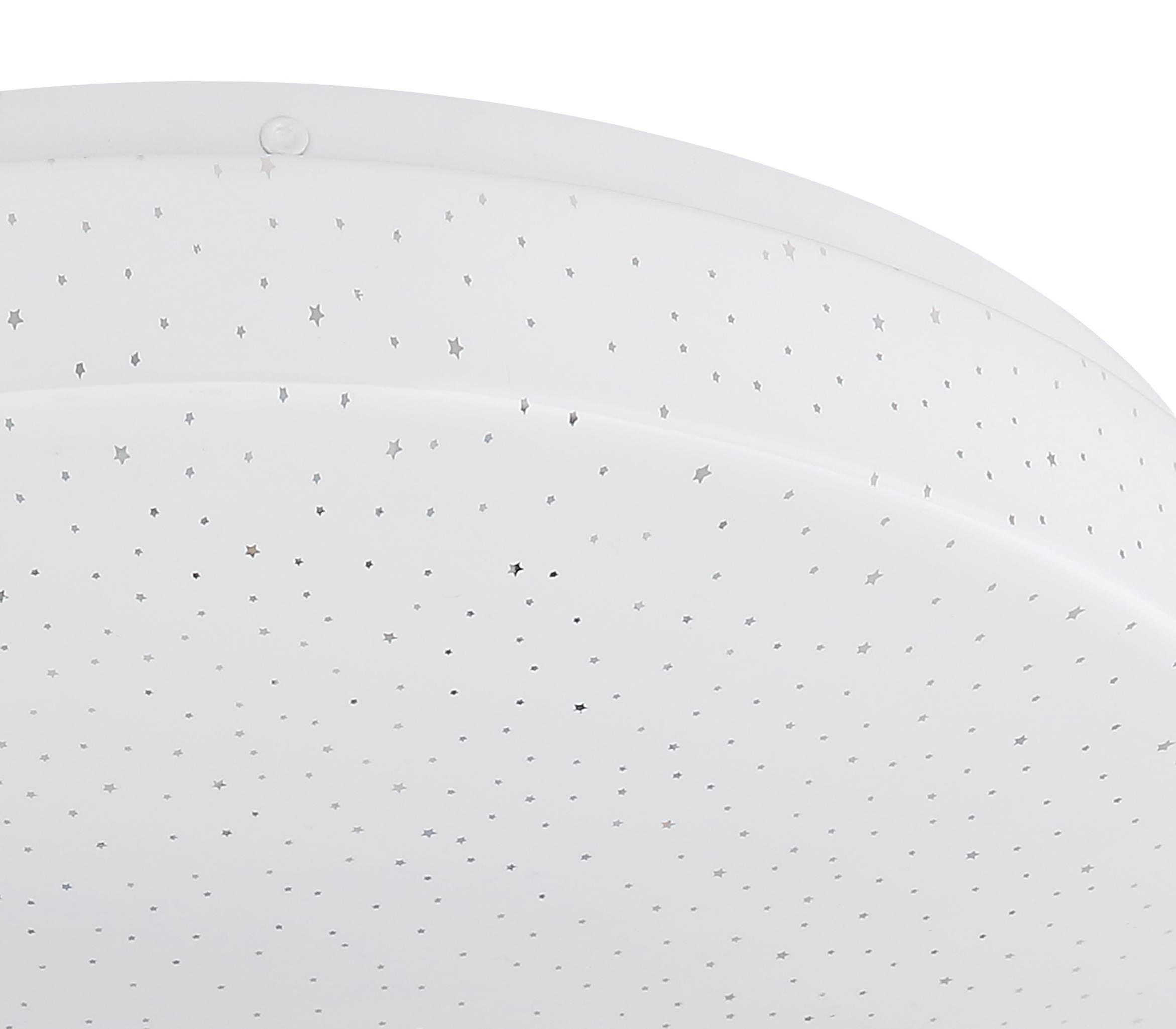 GLOBO LIGHTING LED Deckenleuchte »WARATA«, Leuchtmittel LED-Modul | LED fest integriert, Deckenlampe/rund/Wohnzimmer/Schlafzimmer/Farben: rot-grün-blau