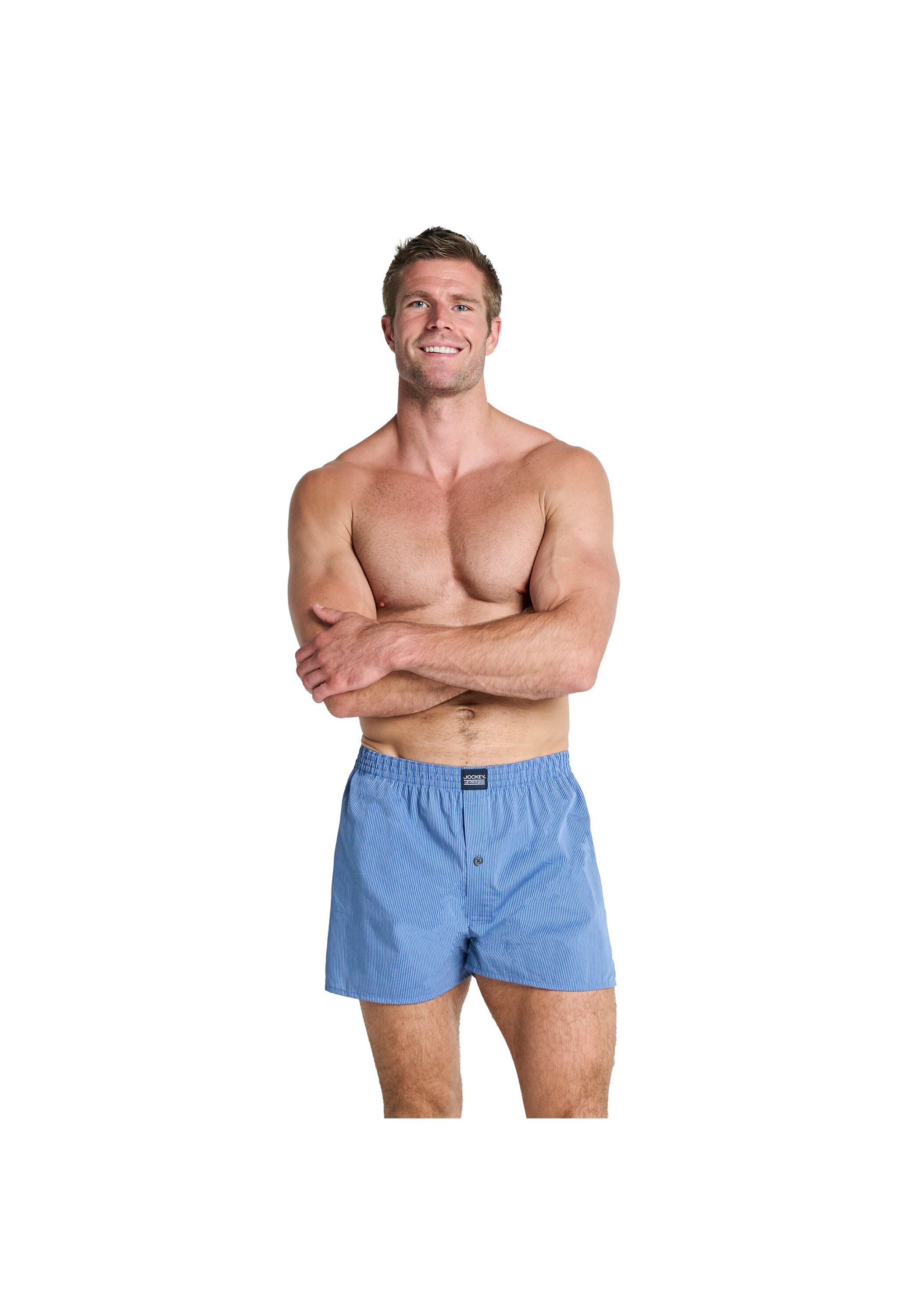 Jockey Webboxer "Web-Boxershorts Everyday Striped Boxer Woven 2er Pack" günstig online kaufen