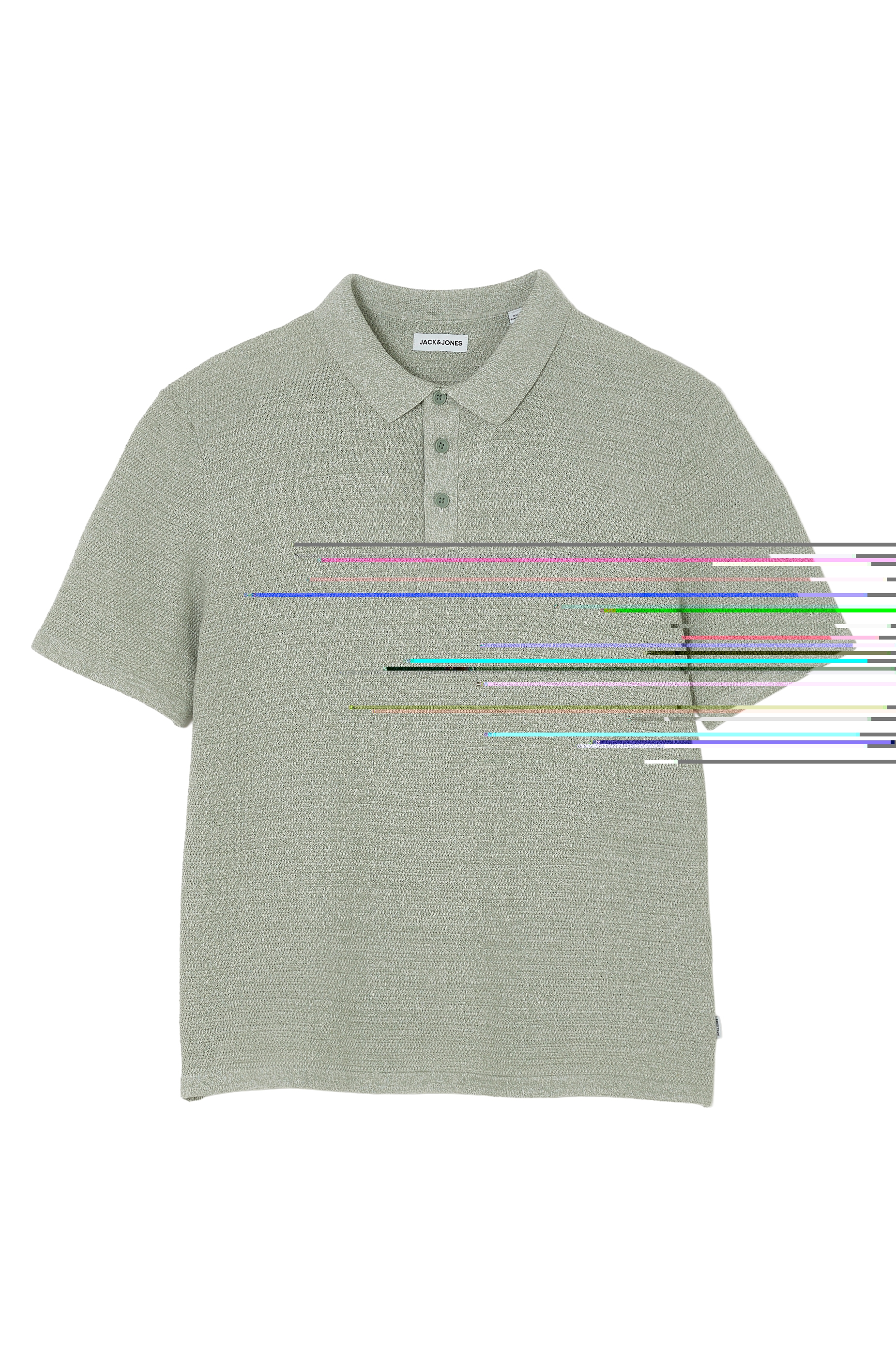 Jack & Jones Kurzarmpullover »JJEGEORGE KNIT POLO SS SN«, mit Polo Kragen