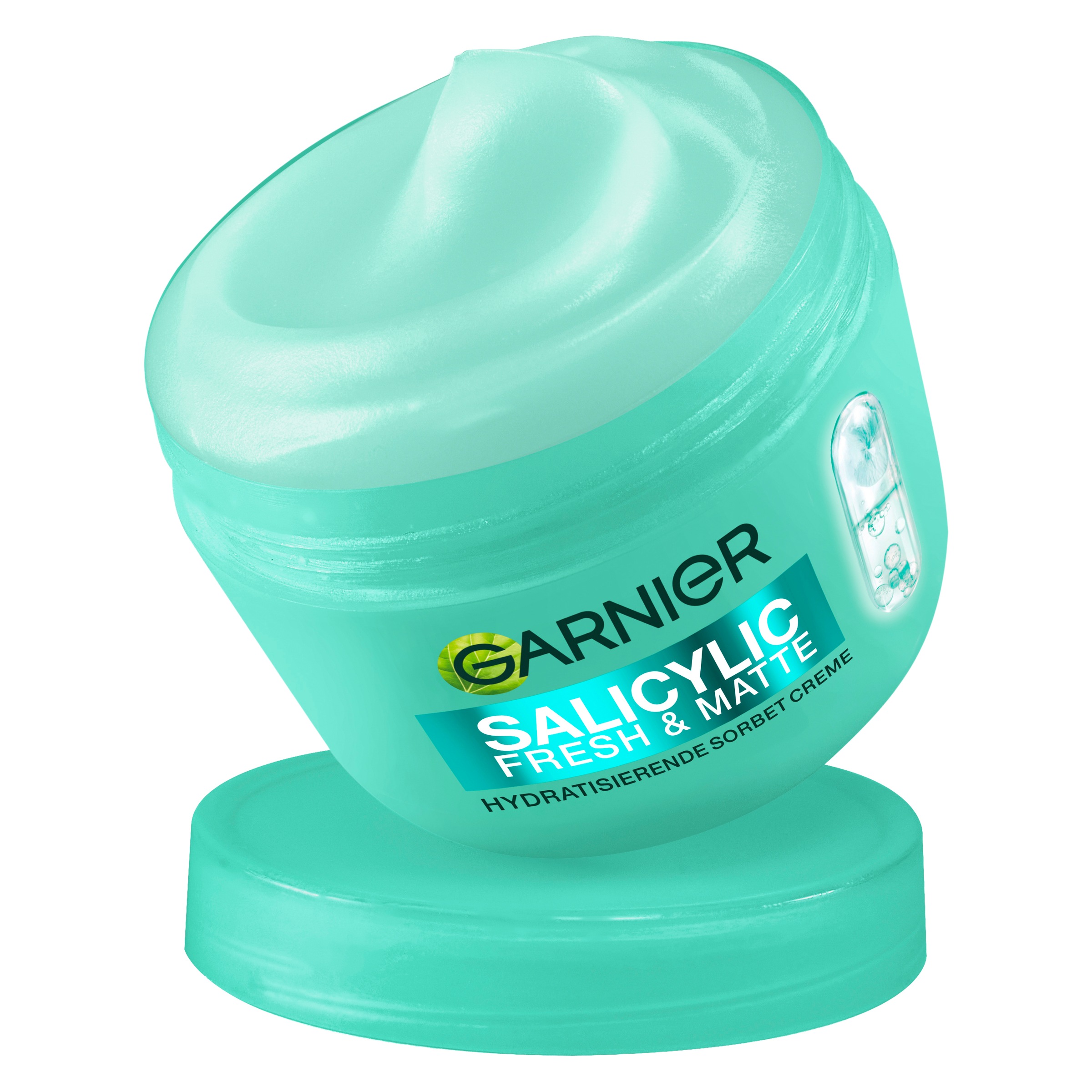 GARNIER Tagescreme »FRESH & MATTE SALICYLIC SORBET CREME« sanftes Peeling gegen Pickel und Unreinheiten