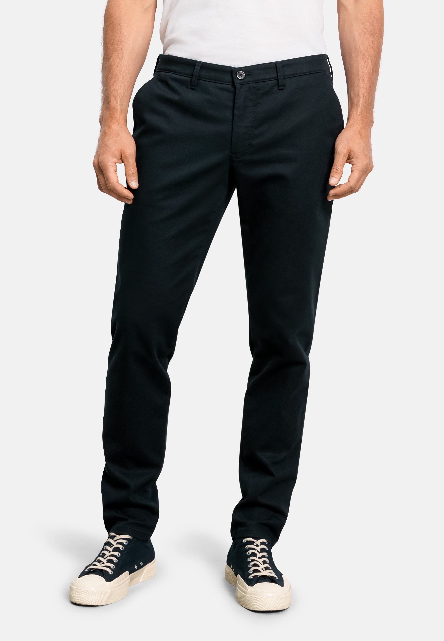 OLYMP Stoffhose "OLYMP Chino, Slim Fit, Hose"