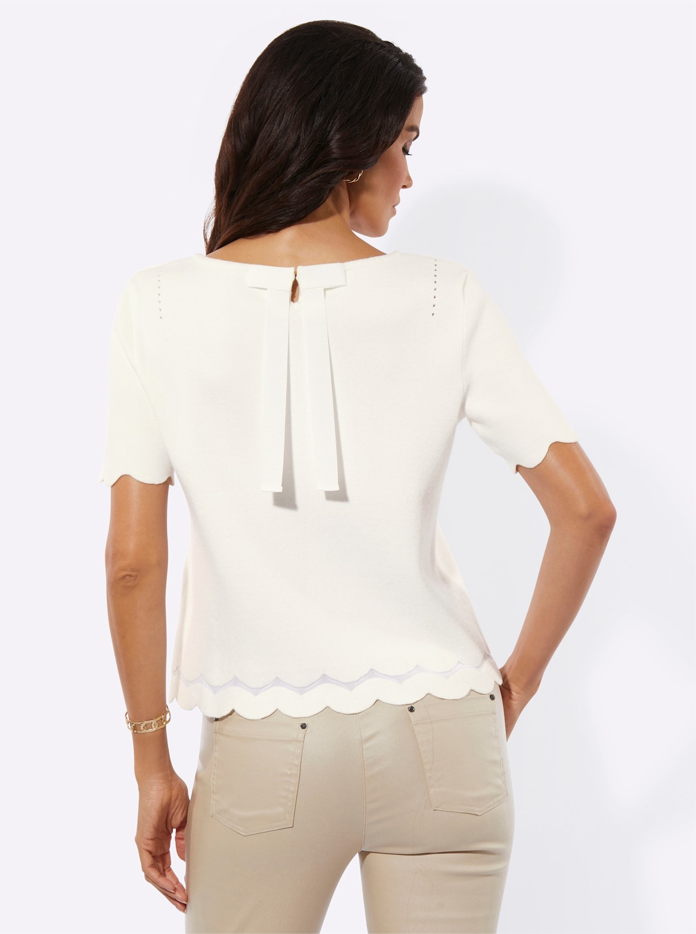 Thumbnail - creation L Kurzarmpullover "Pullover"