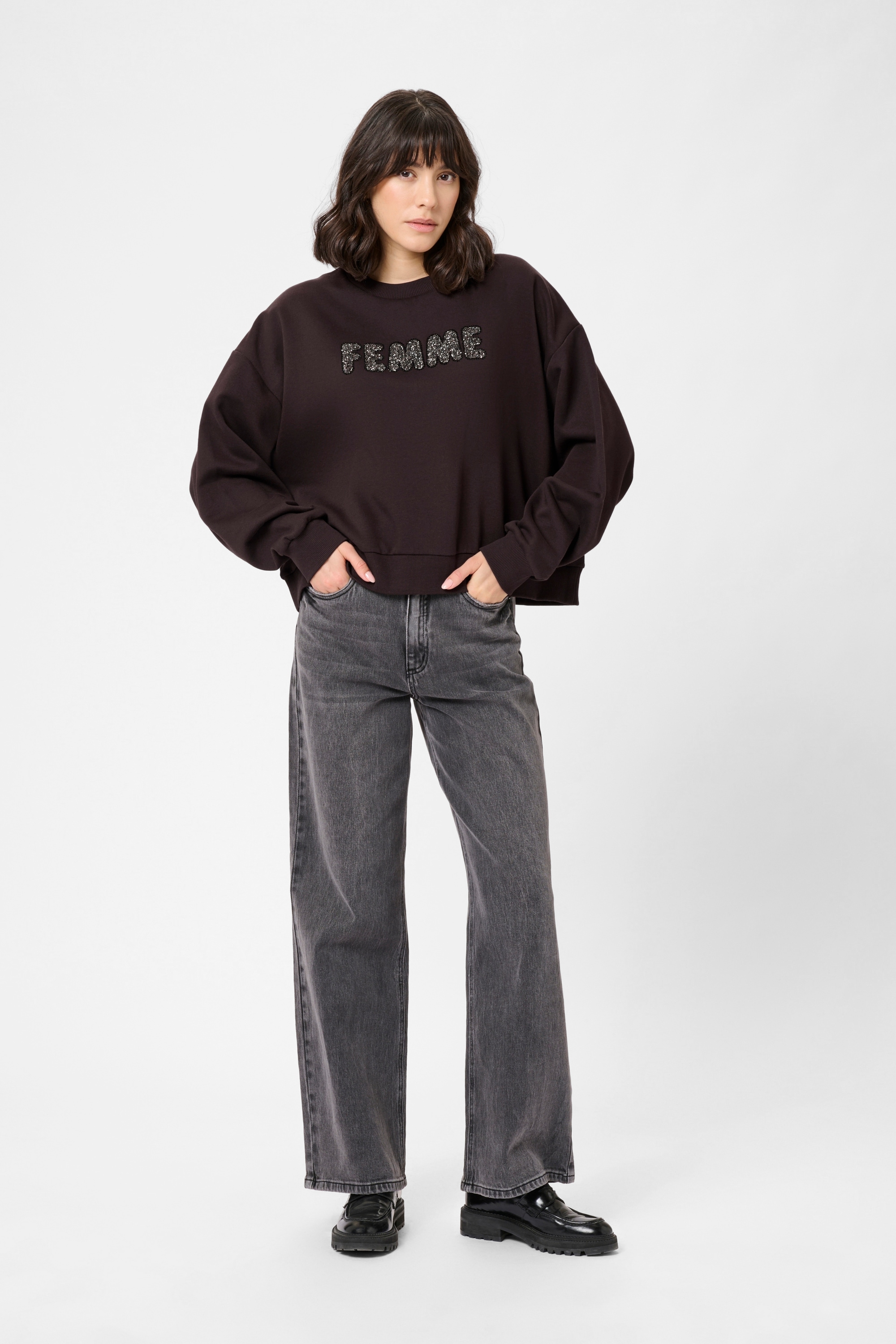 KAFFE Sweatshirt »Damen Sweatshirt KAlise«
