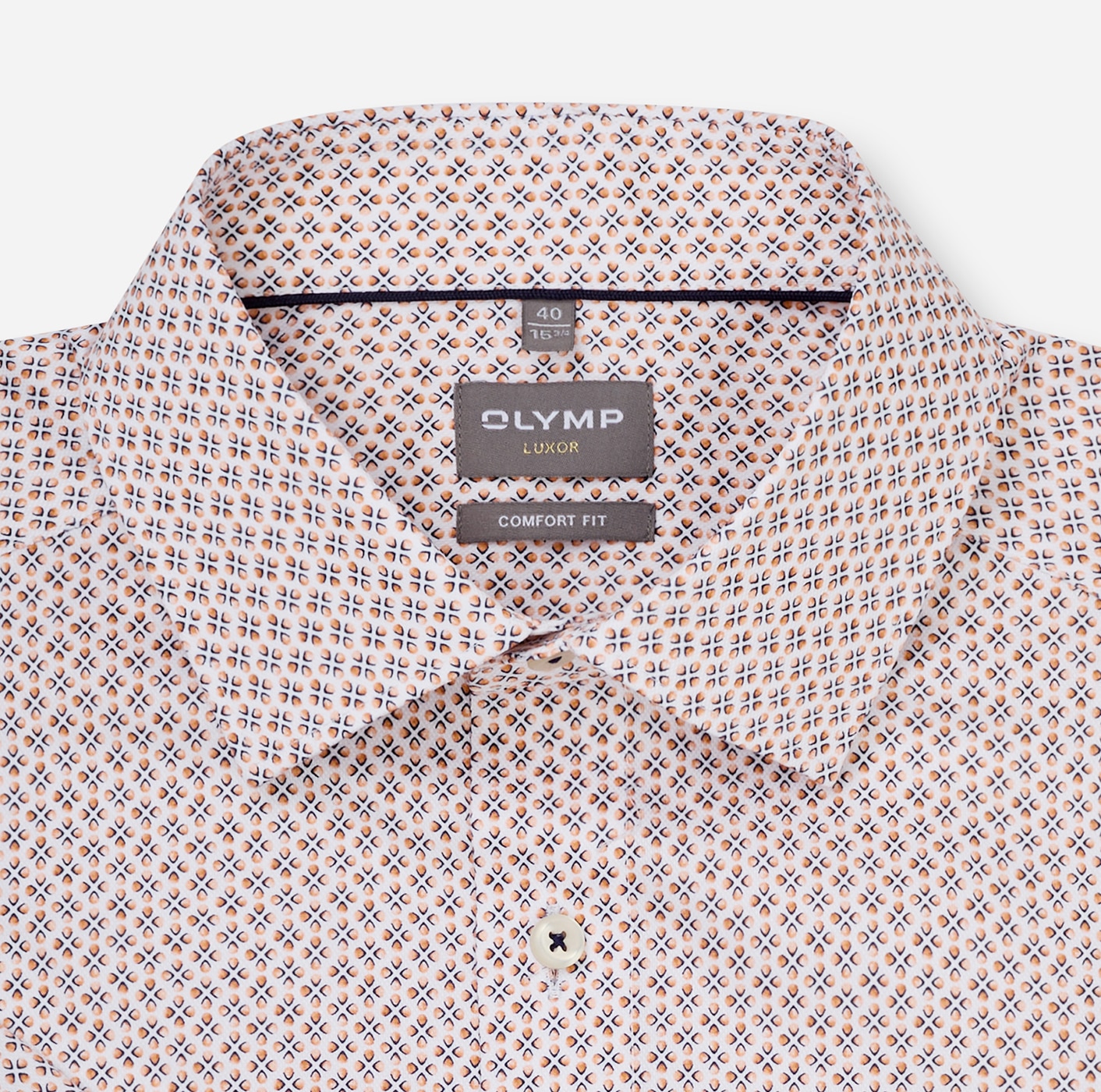 OLYMP Kurzarmhemd »Luxor« Businesshemd, comfort fit, New Kentkragen