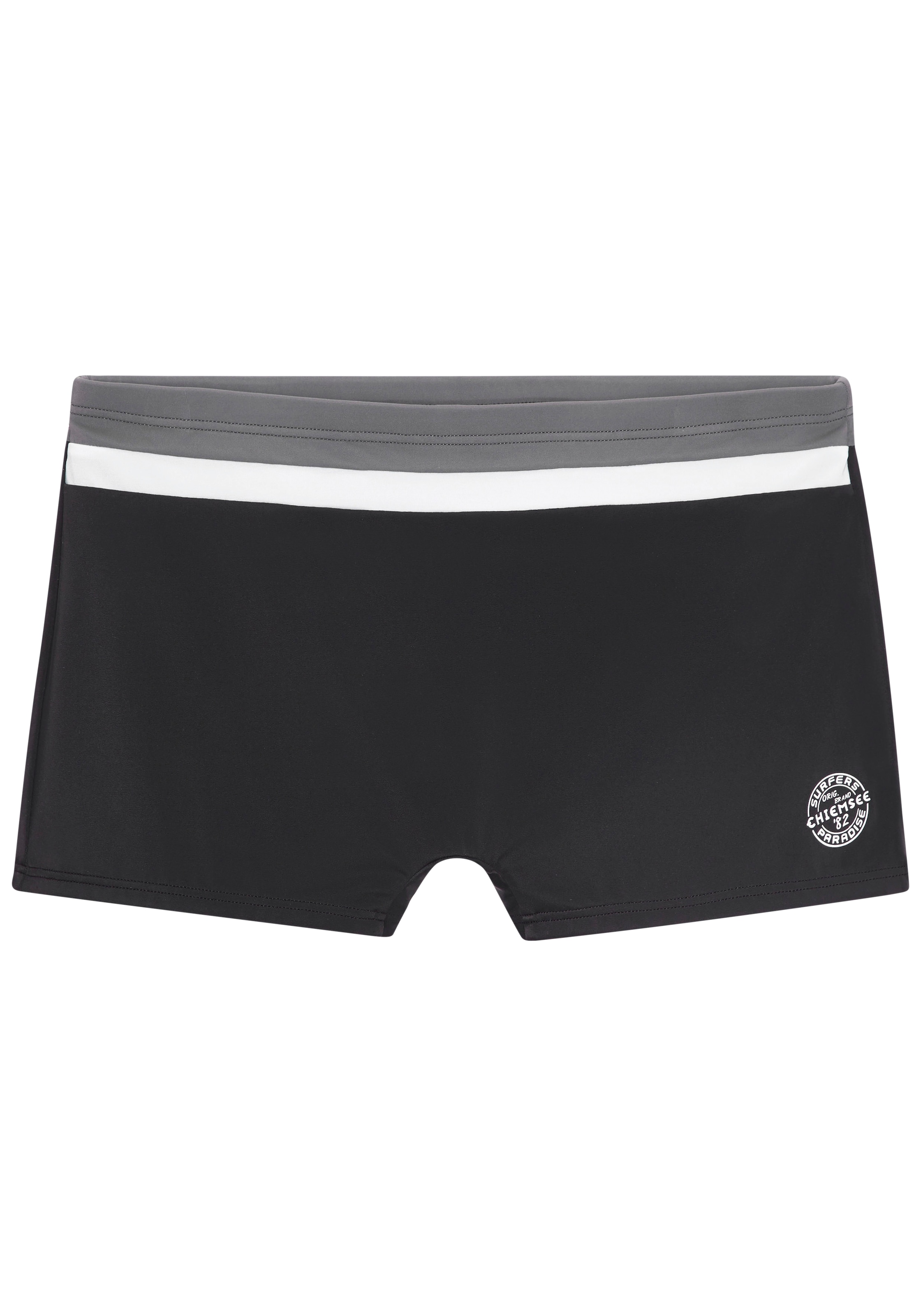 Chiemsee Boxer-Badehose mit farblich abgesetztem Bund