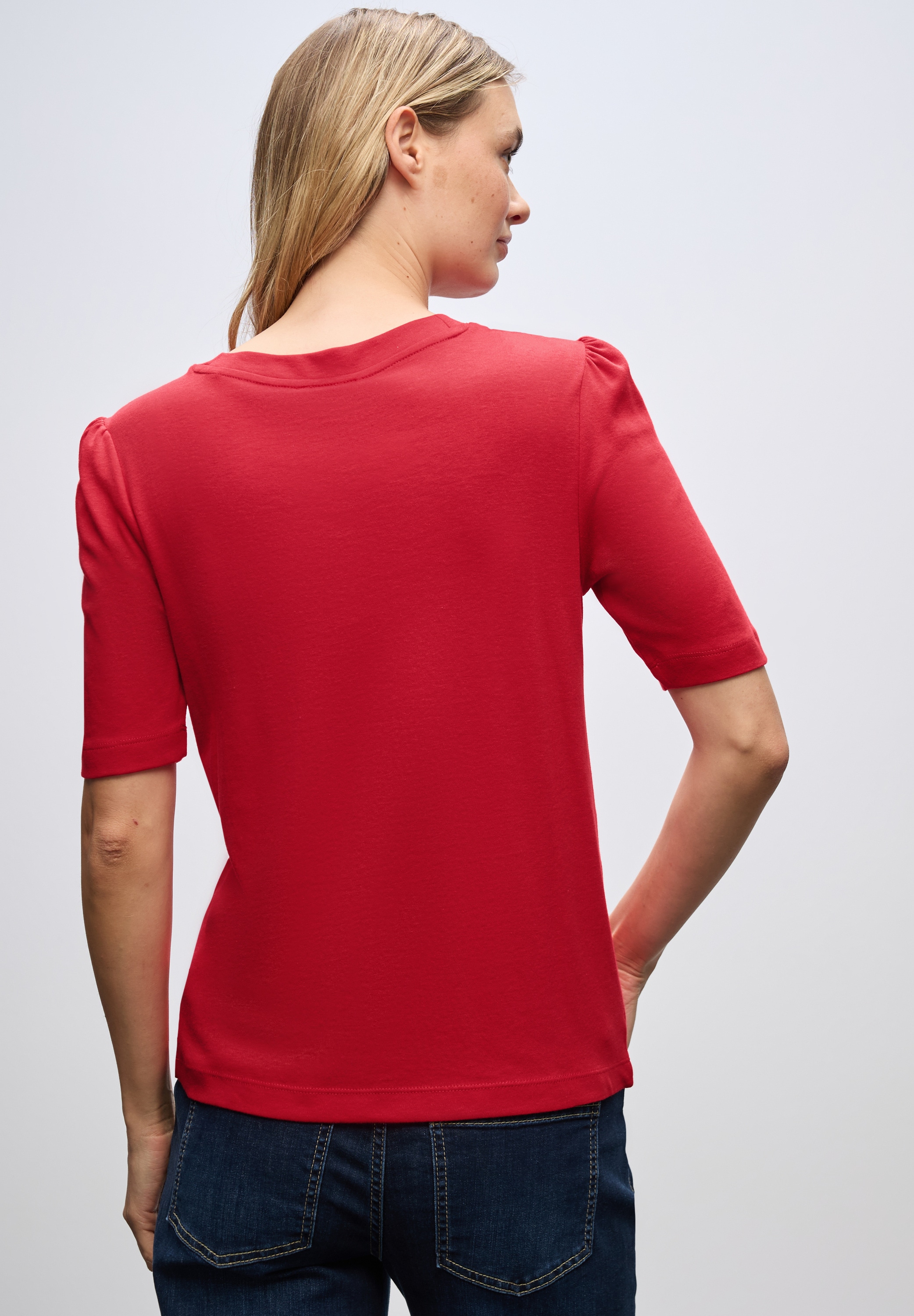 STREET ONE T-Shirt, im soften Baumwoll-Mix