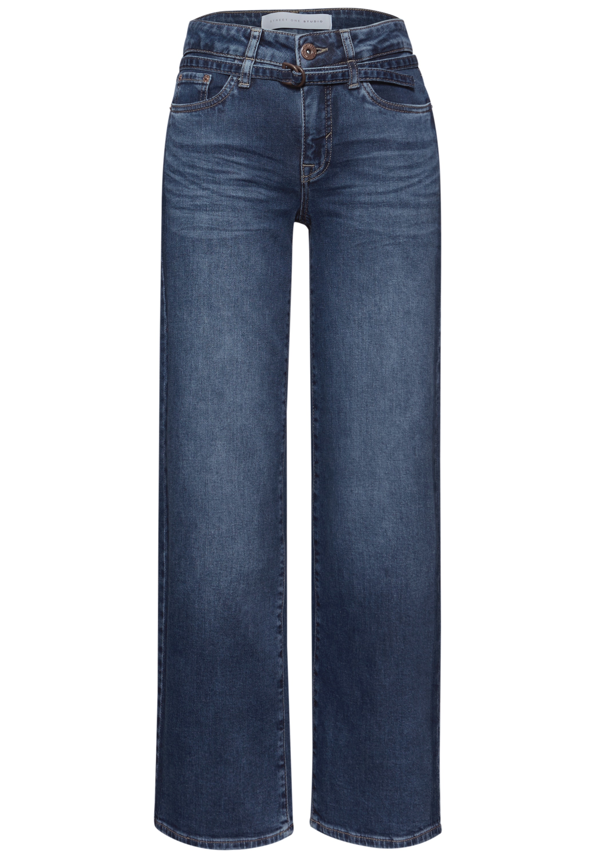 STREET ONE STUDIO Comfort-fit-Jeans aus Baumwolle mit Stretchanteil