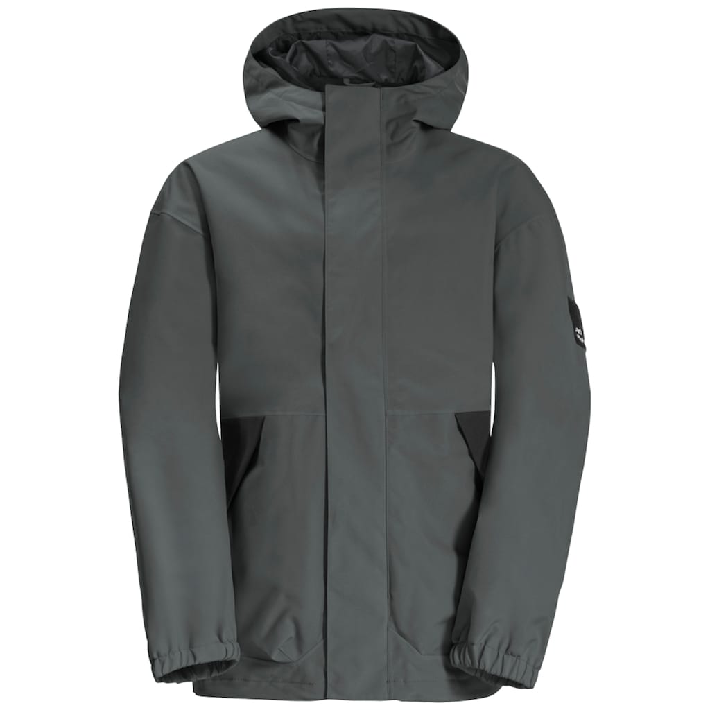 Jack Wolfskin Outdoorjacke »TEEN 2L JACKET Y«, mit Kapuze