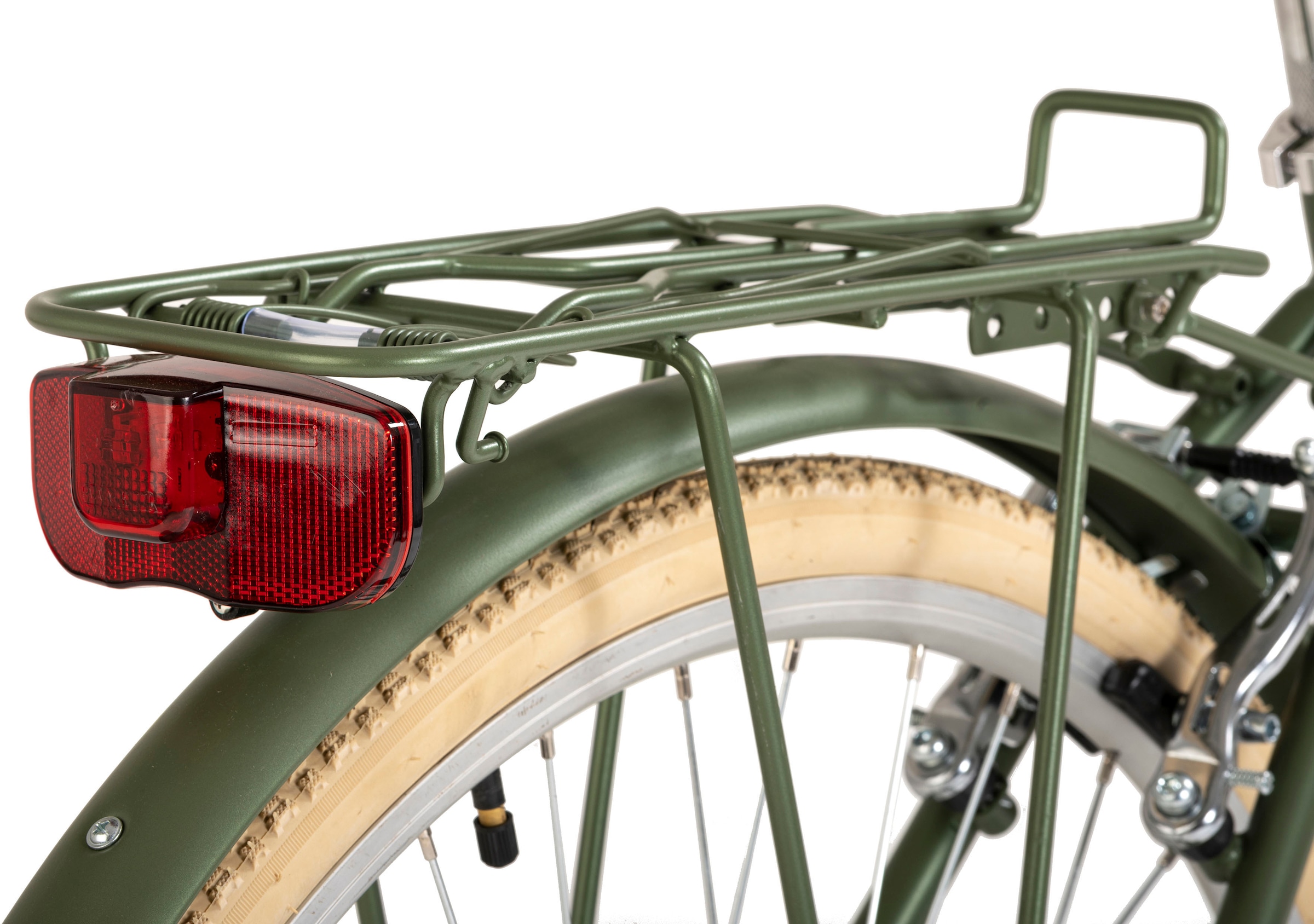 Dacapo Cityrad »Damenfahrrad 28'' Toscana grün Oregano 6 Gänge RH 48 cm«, 6 Gang, Kettenschaltung