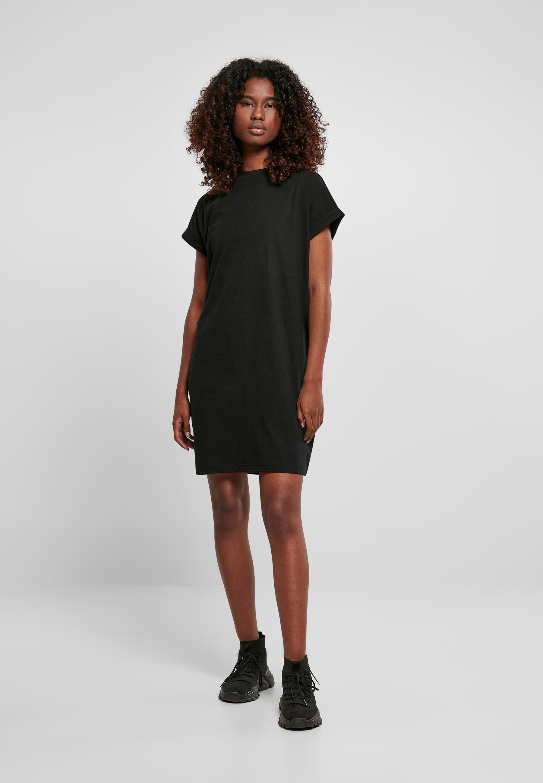 URBAN CLASSICS Shirtkleid »Urban Classics Damen Ladies Rainbow Tee Dress«, (1 tlg.)