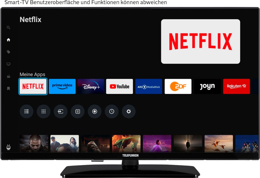 Telefunken LED-Fernseher »D40F755M7CWI«, Full HD, Smart-TV
