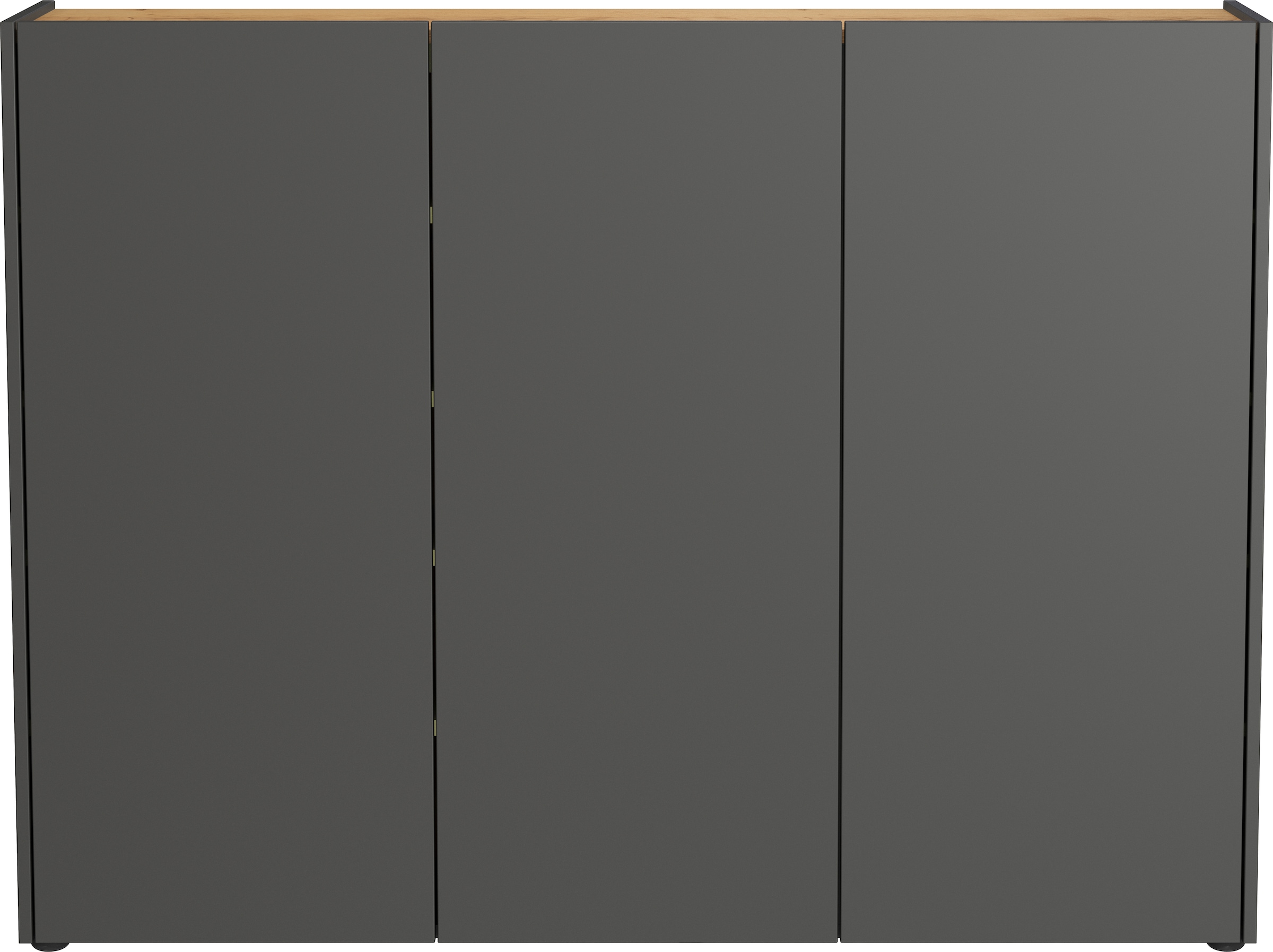 GERMANIA Mehrzweckschrank »GW-Libbiano«, (1 St.), ideal für schmale Flure, Breite 138 cm, in 3 verschiedenen Höhen