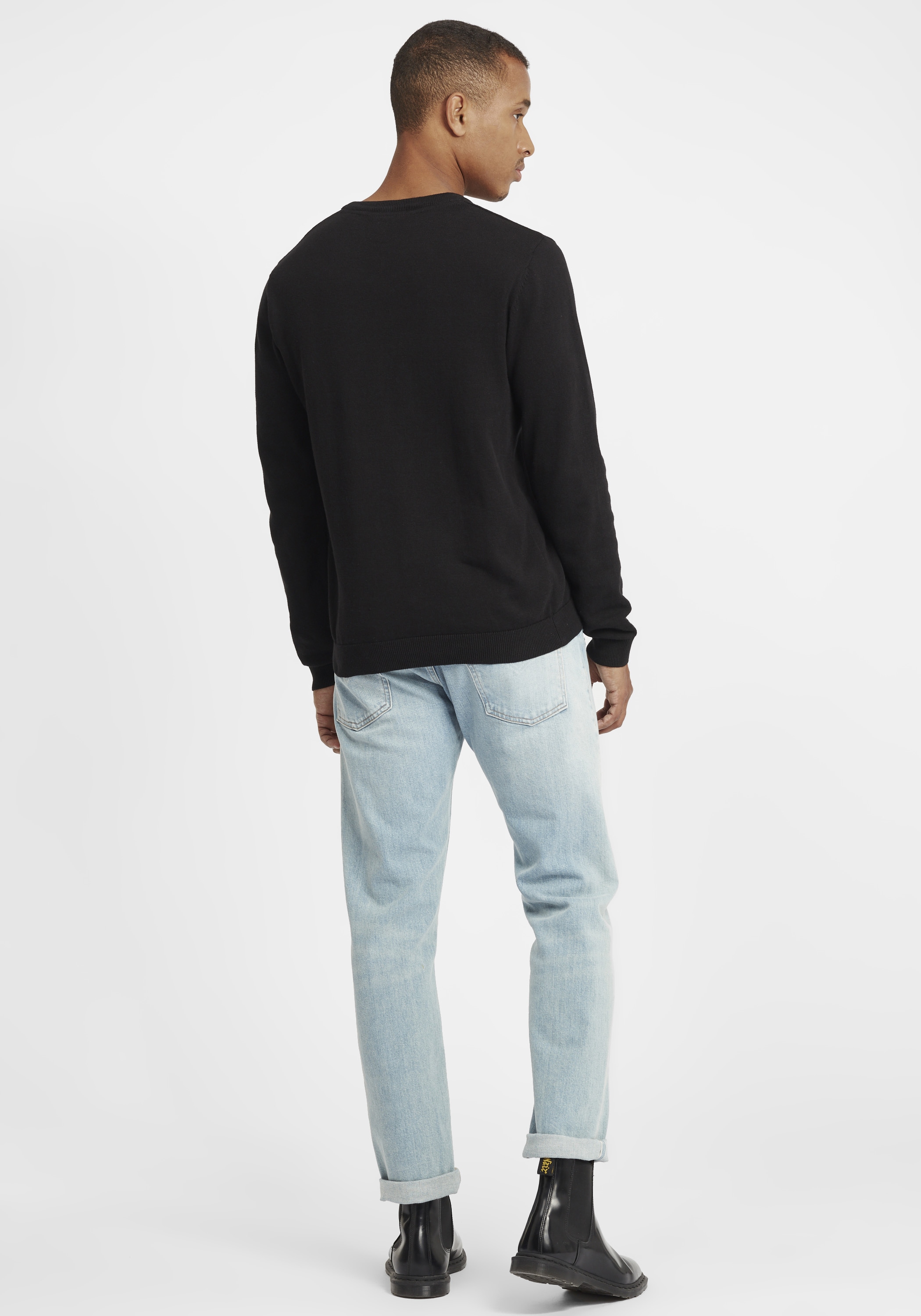 !Solid Strickfleece-Pullover »Strickpullover SDAlegre«