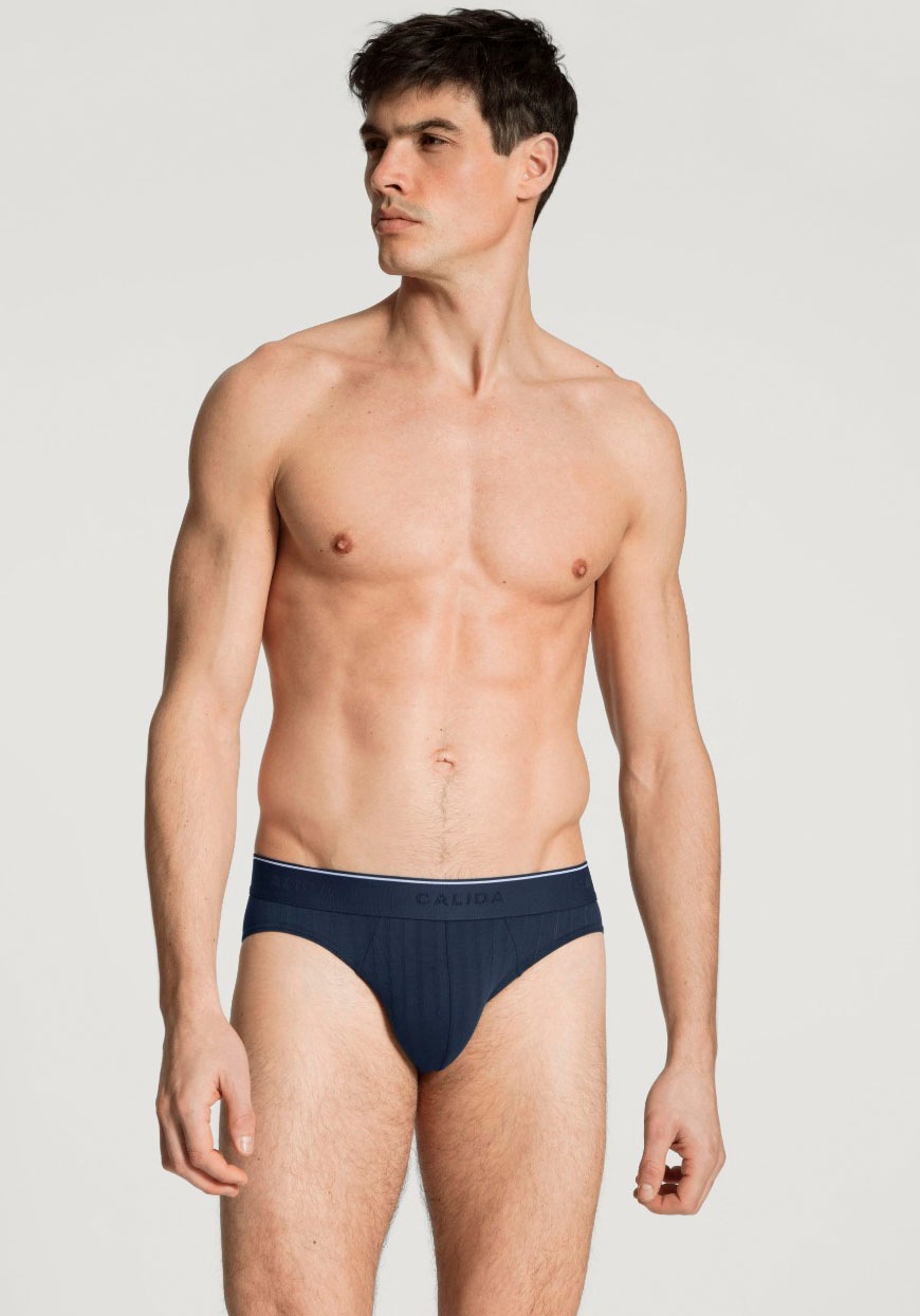 Thumbnail - CALIDA Minislip "Pure & Style" Packung, 3er Pack, 3 tlg., atmungsaktiv, schnelltrocknend, maskulin, ohne Eingriff, elast...