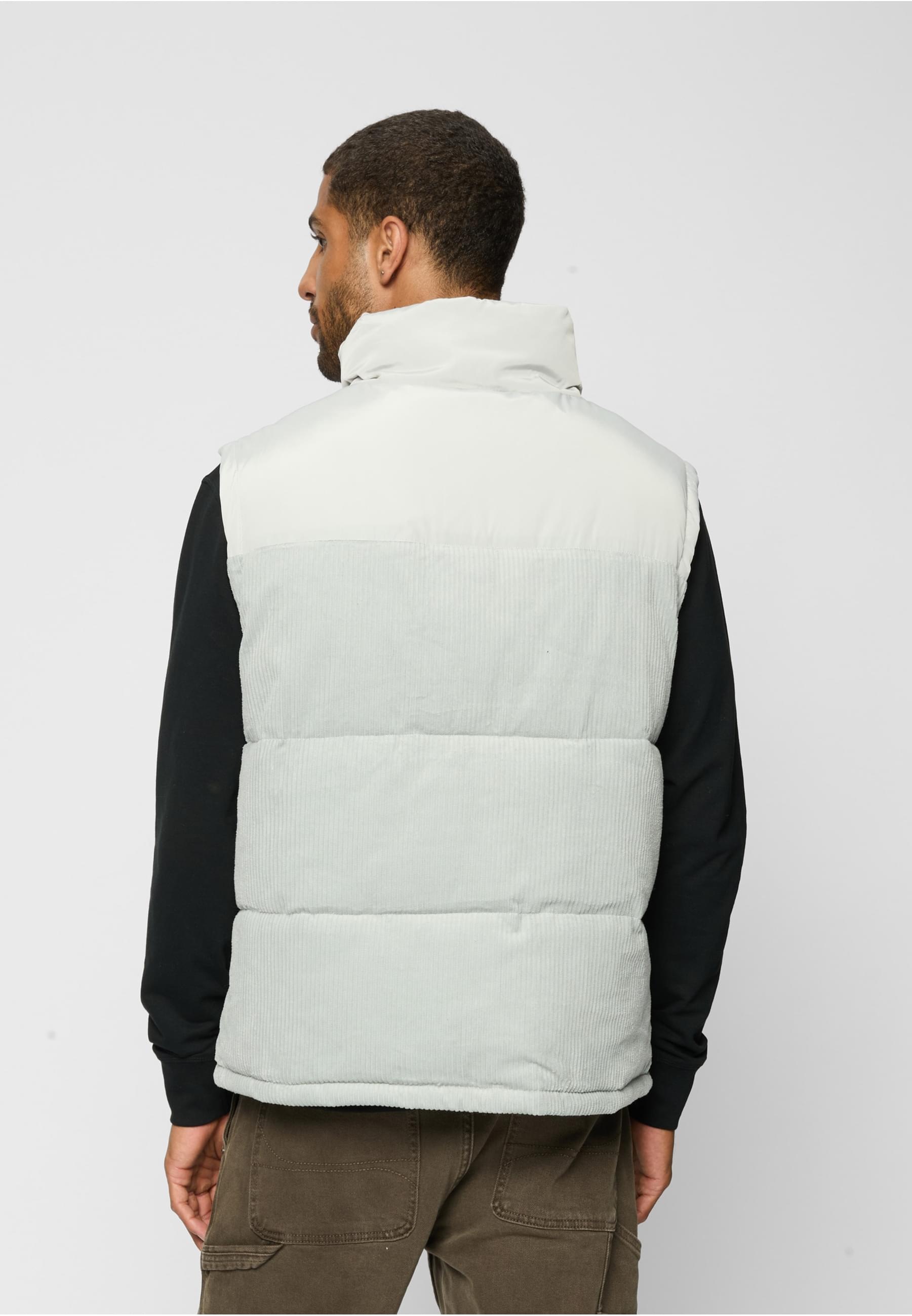 URBAN CLASSICS Jerseyweste »Urban Classics Herren Cord Vest«, (1 tlg.)