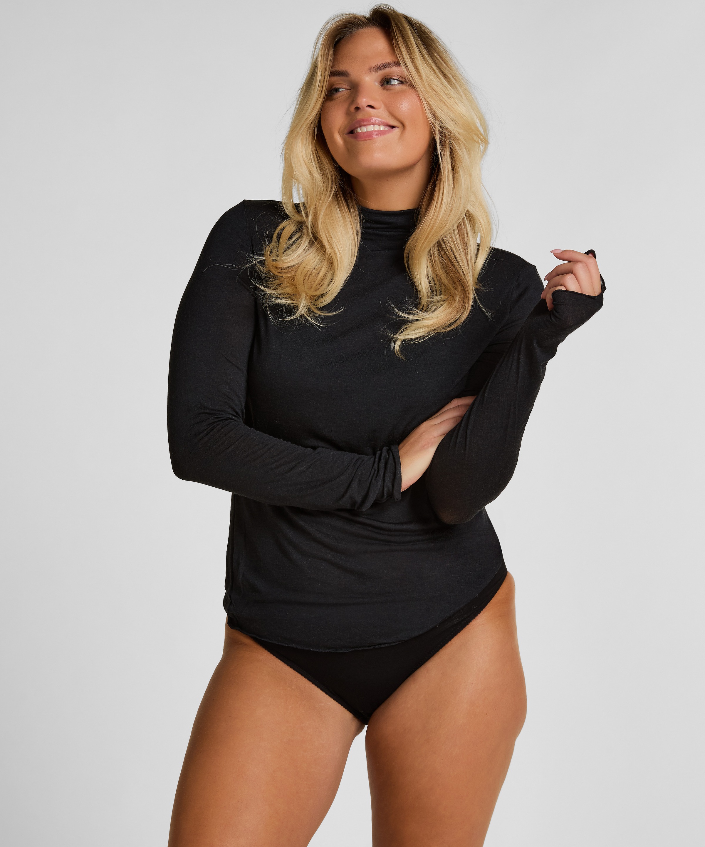 Hunkemöller Pyjama »super soft Turtleneck shirt with Cashmere«