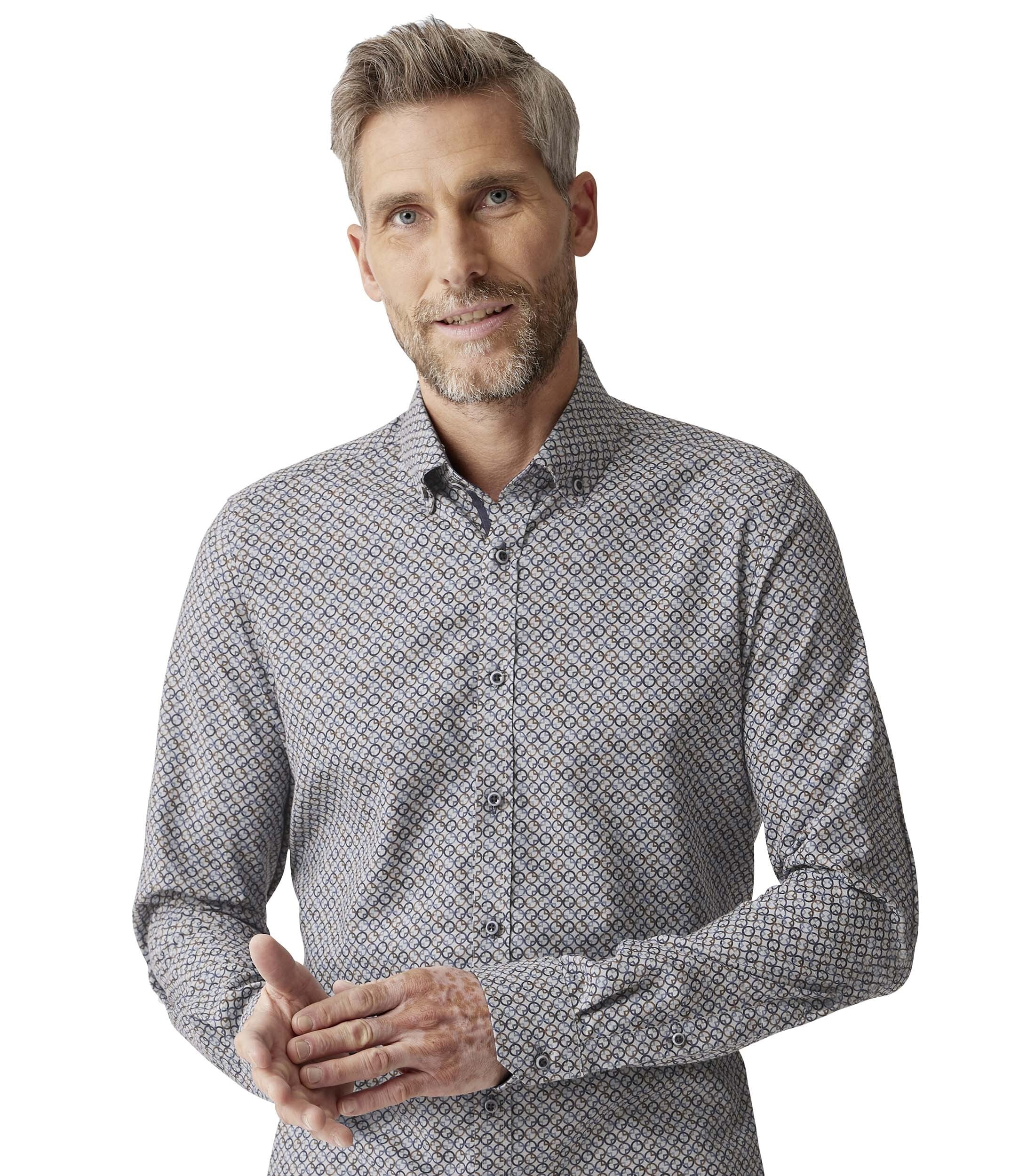 VENTI Businesshemd "VENTI Businesshemd Print" günstig online kaufen