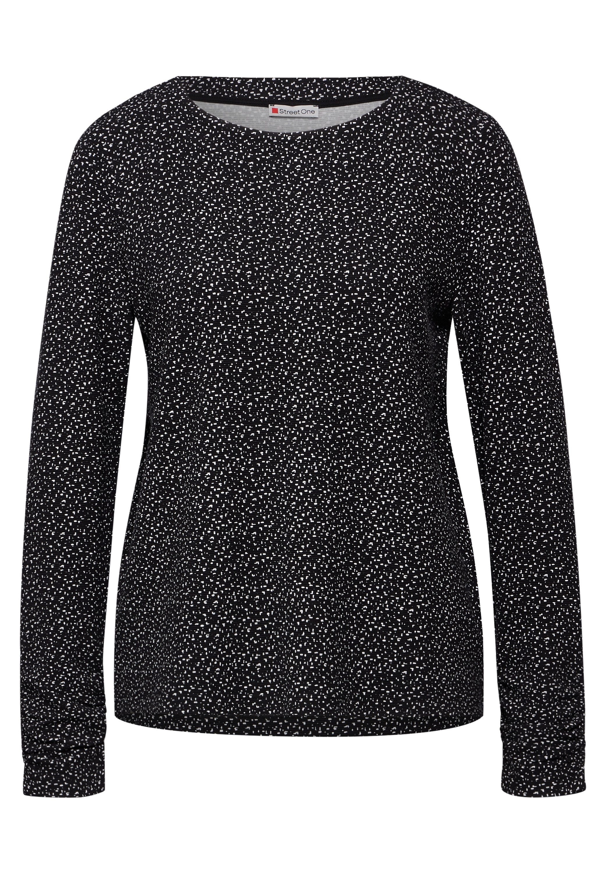 STREET ONE Langarmshirt, mit Rundhalsausschnitt
