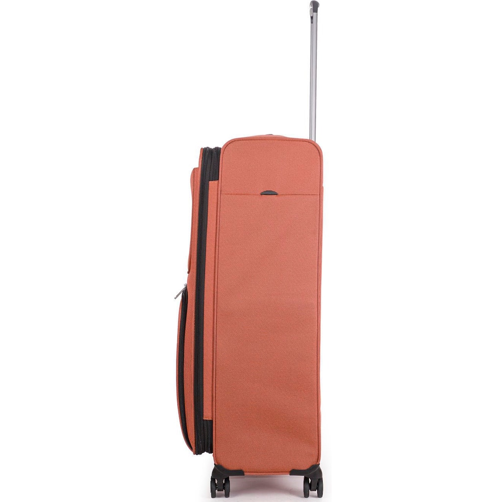 Stratic Weichgepäck-Trolley »Bendigo Light + L, rosso clay«, 4 Rollen