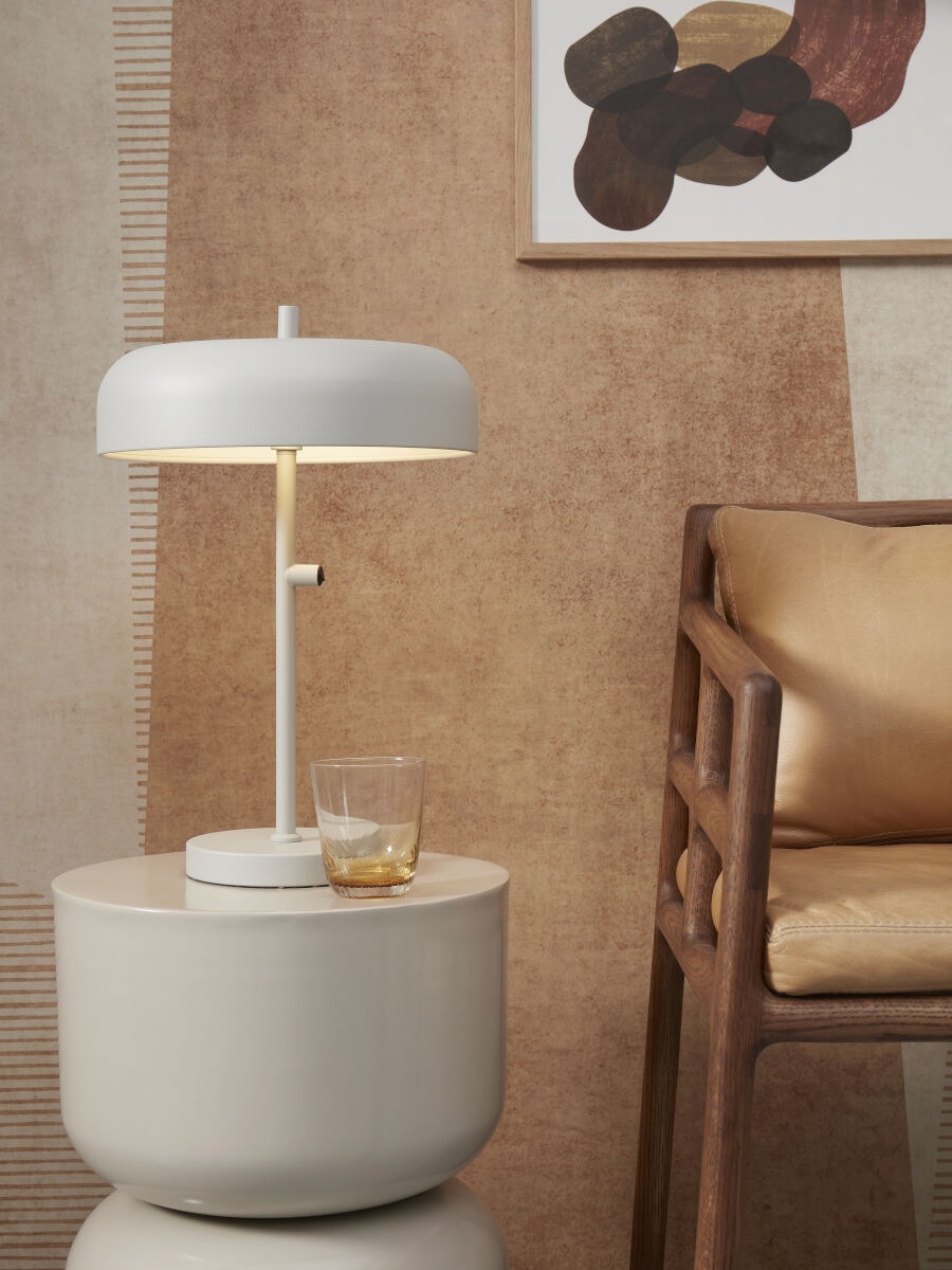 it's About RoMi Tischleuchte »PORTO«, 2 flammig, Leuchtmittel E27 | LED wechselbar, Gutes leselicht
