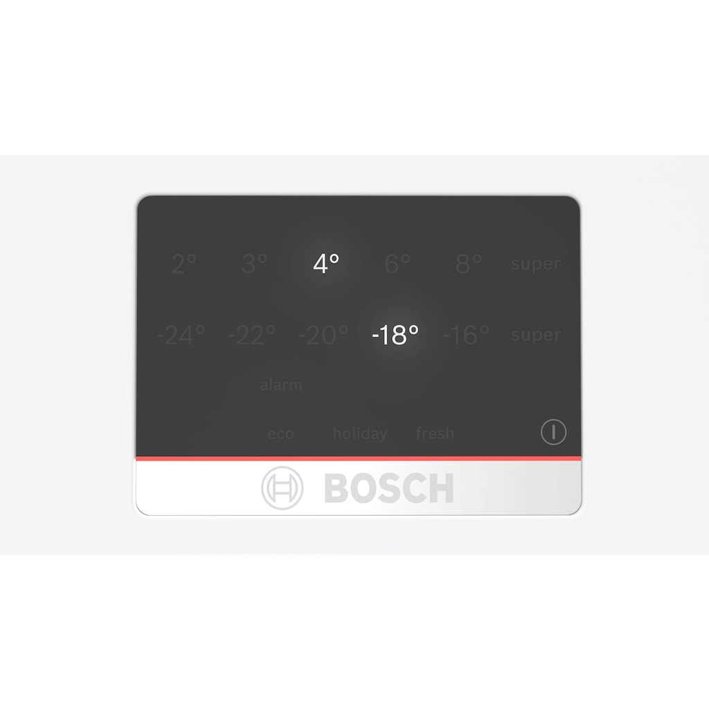 BOSCH Kühl-/Gefrierkombination, KGN367WCT, 186 cm hoch, 60 cm breit