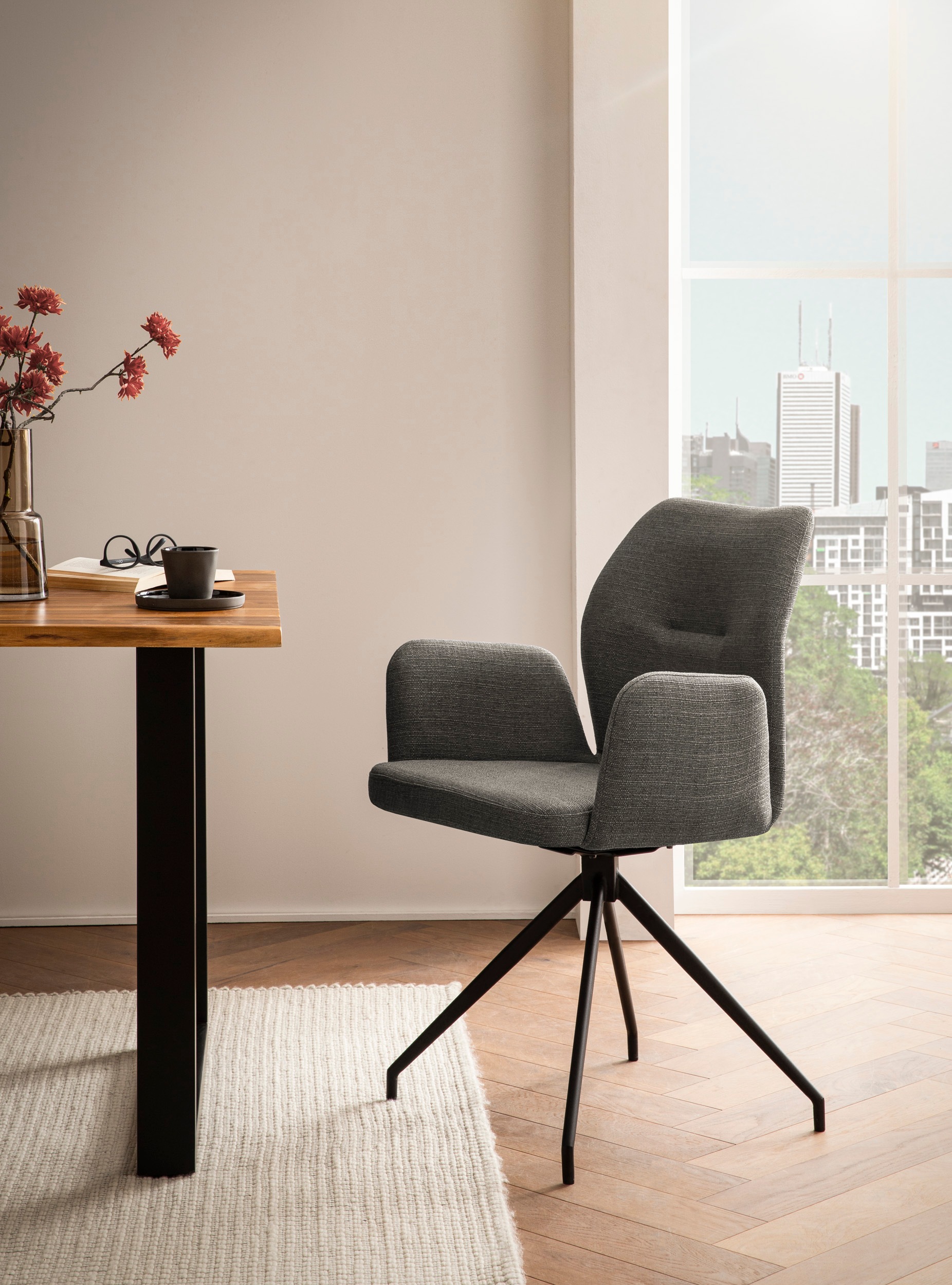 SalesFever Esszimmerstuhl "Taormina Armlehnstuhl" () 1 Stk.Esszimmersessel günstig online kaufen