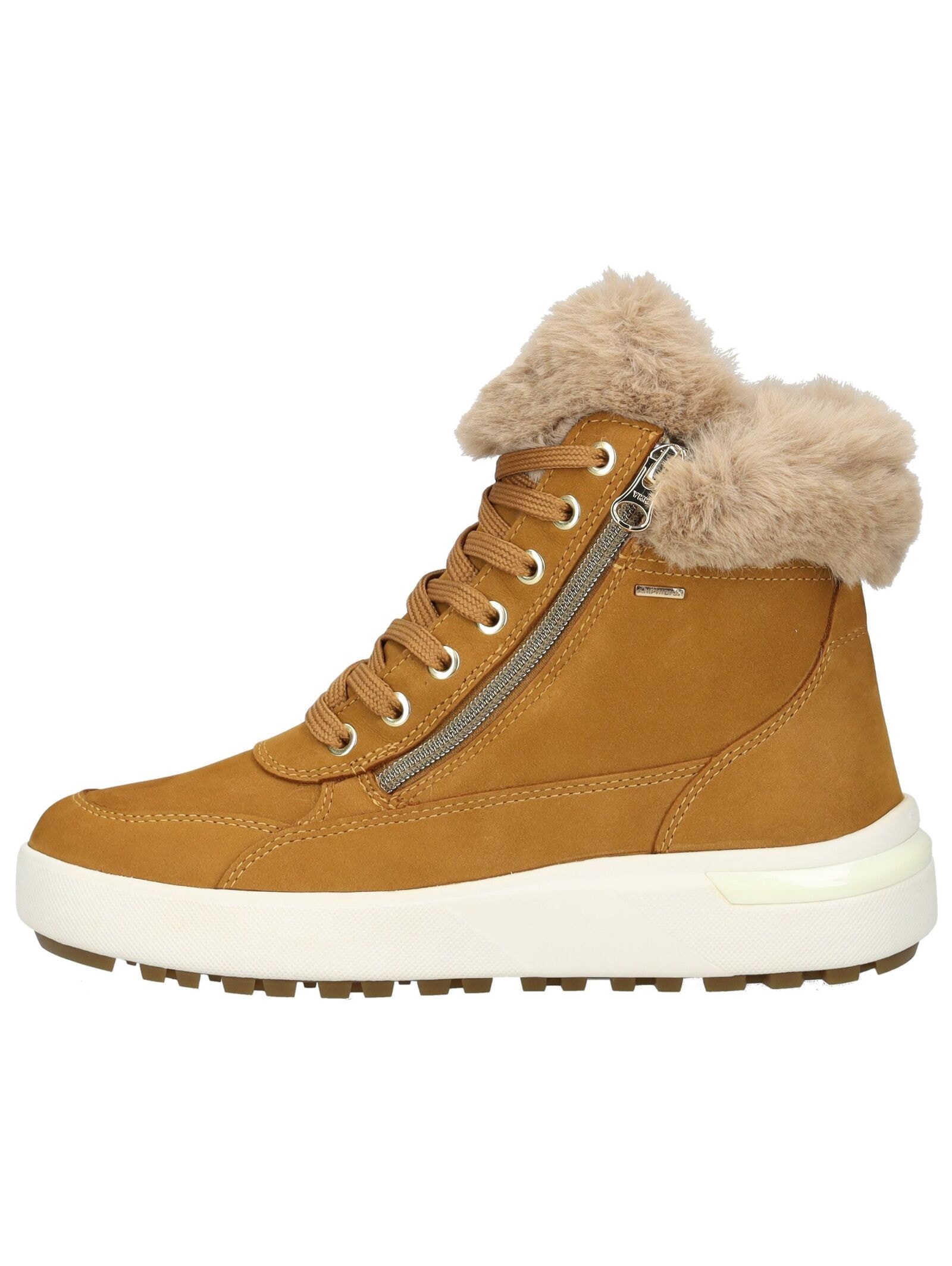 Geox Schnürstiefelette »Geox Stiefelette Leder/Textil«
