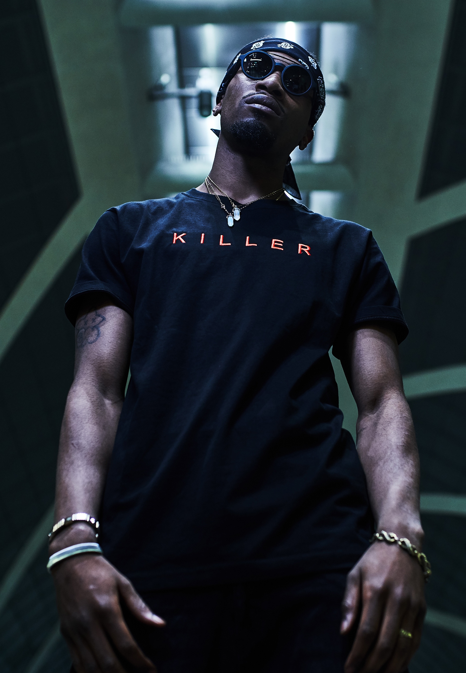 MisterTee Kurzarmshirt "MisterTee Herren KILLER Tee" günstig online kaufen