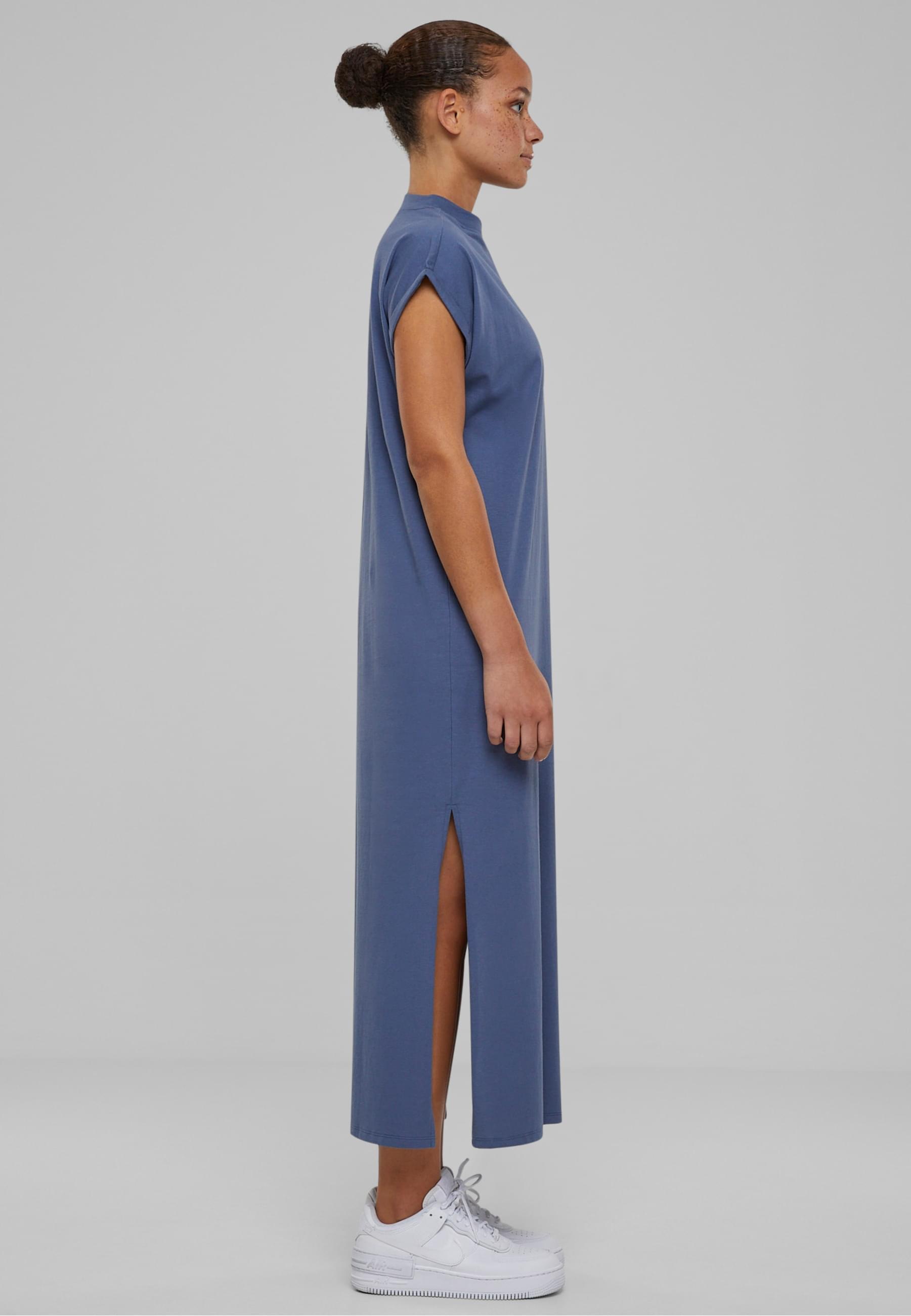 URBAN CLASSICS Shirtkleid »Urban Classics Damen Ladies Long Extended Shoulder Dress«, (1 tlg.)