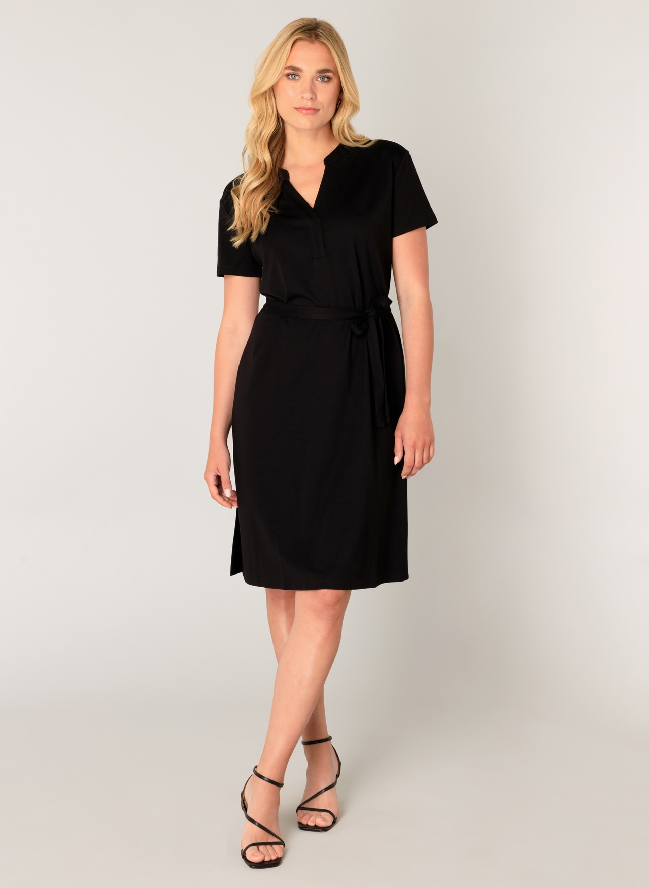 Base Level Sommerkleid »YEN«, mit Bindegürtel
