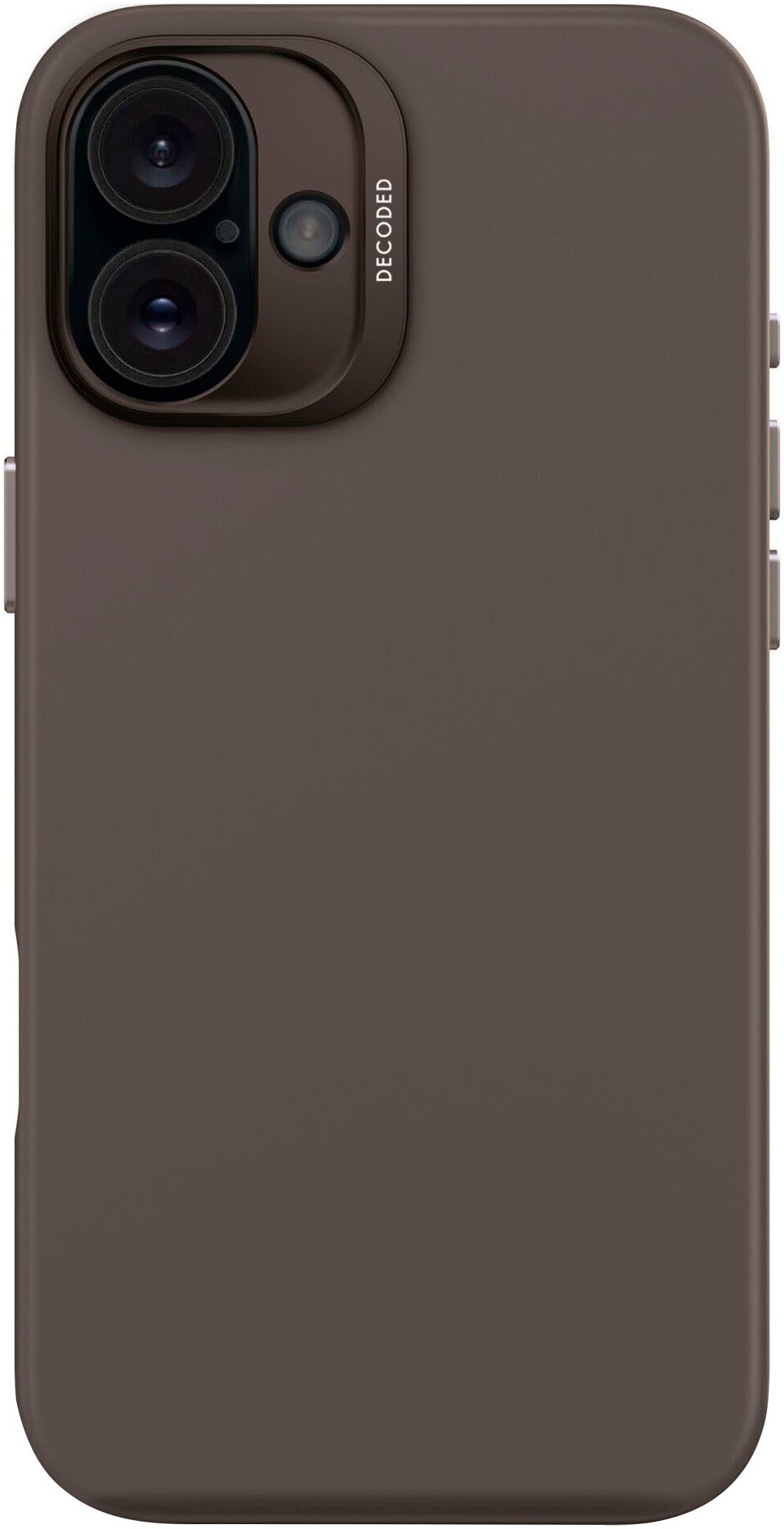DECODED Smartphone-Hülle »AntiMicrobial Silicone Backc. iPhone 16 Plus«, Smartphones