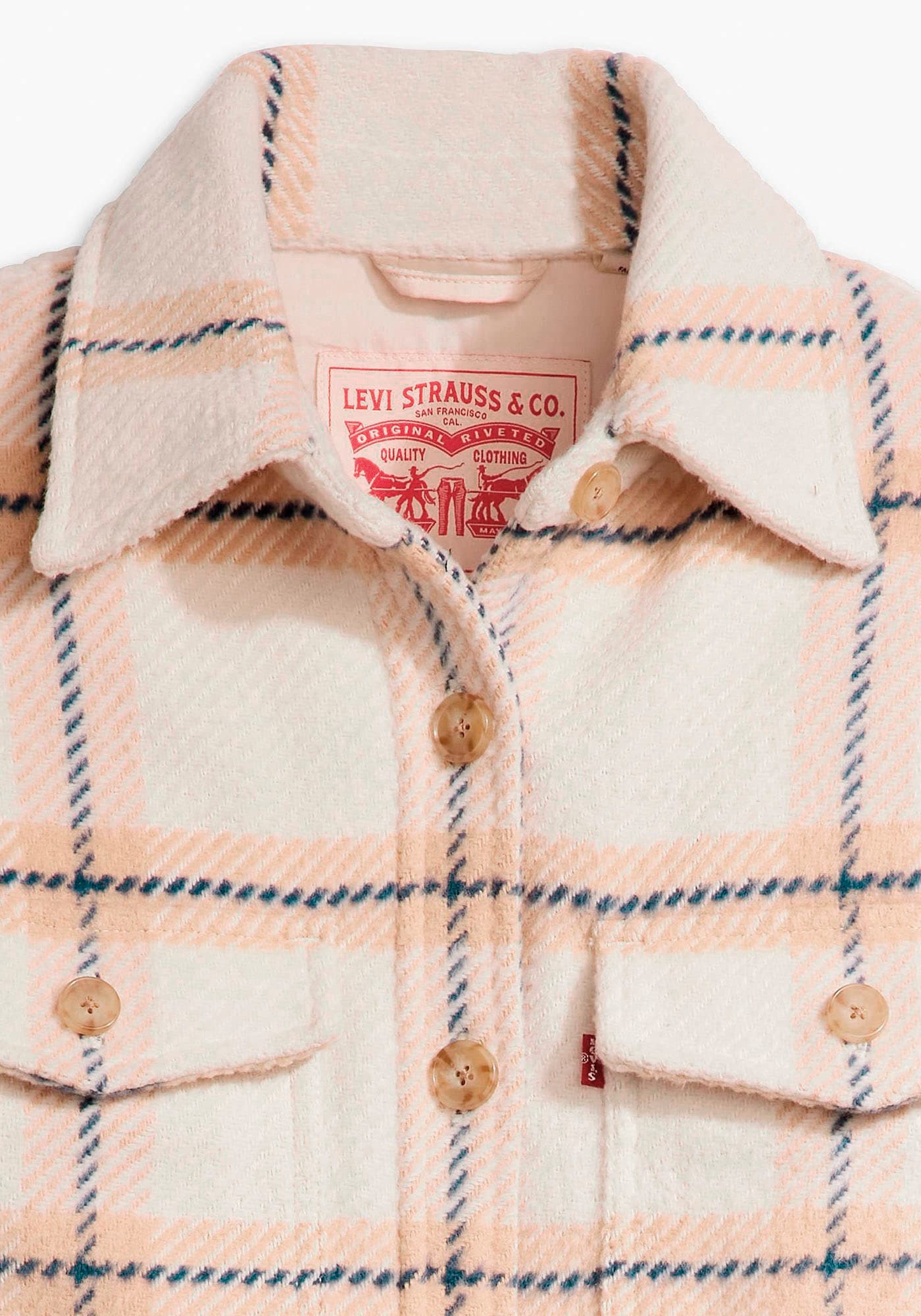 Levi's® Hemdjacke »NOLA SHACKET MULTI-COLO«, ohne Kapuze, kariert, mit Knopfleiste