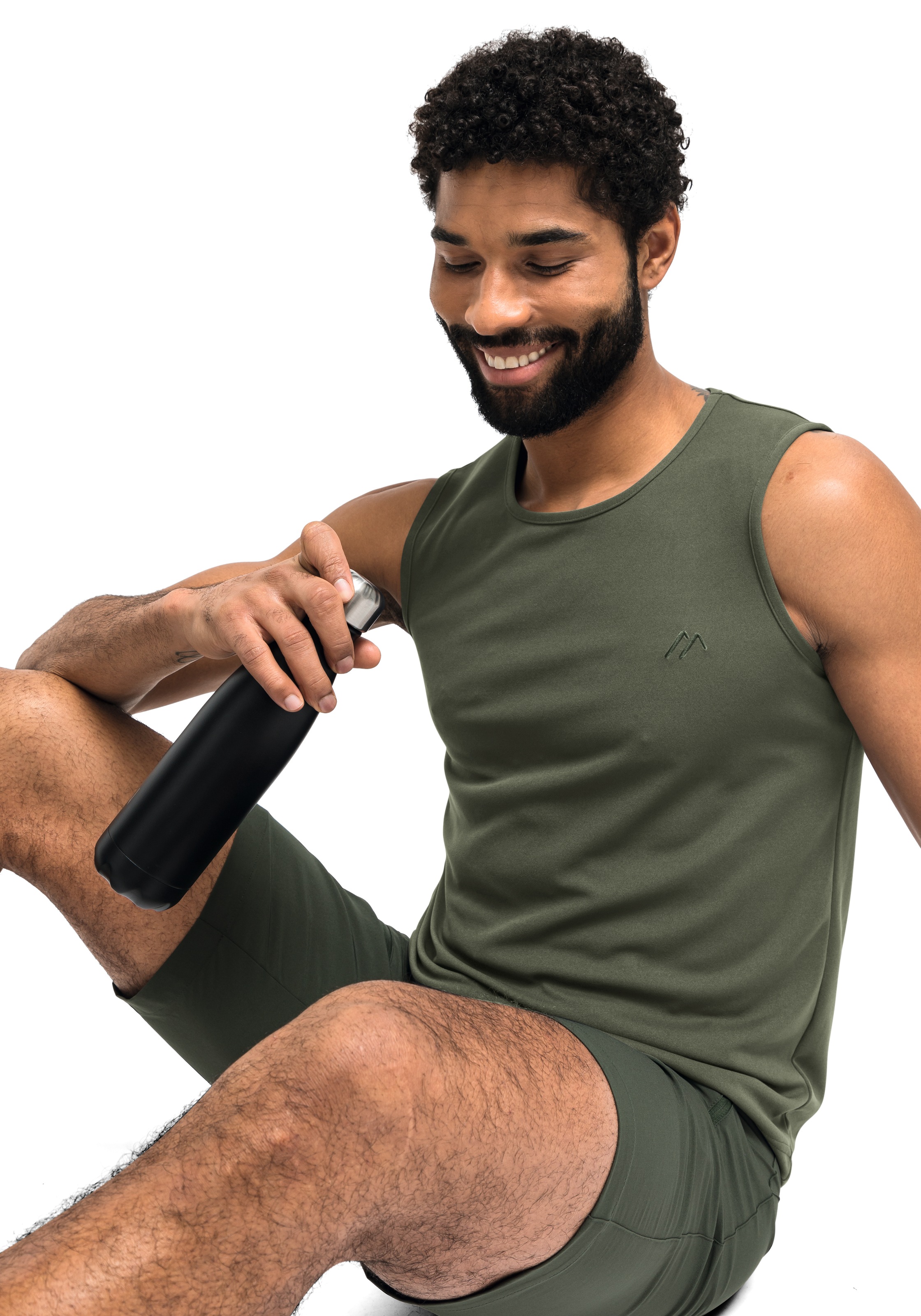 Maier Sports Funktionsshirt "Peter" Herren Tanktop, leichtes ärmelloses Shi günstig online kaufen