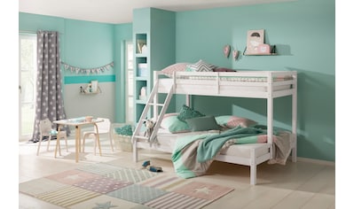 Lüttenhütt Kinderbett »Alpi«, mit 2 Schlafgelegenheiten, inklusive Lattenrost und... kaufen