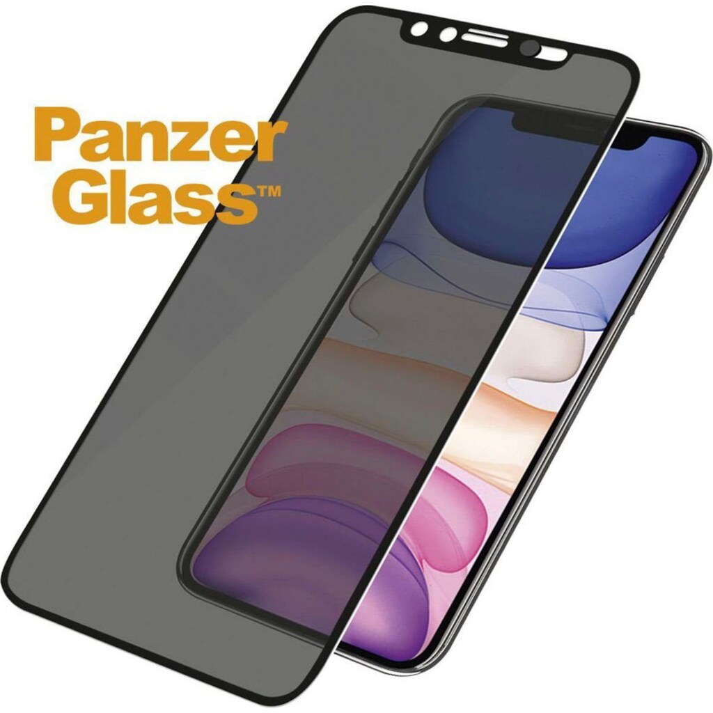 PanzerGlass Displayschutzglas »Privacy CamSlider Apple iPhone XR/11«, für Apple iPhone XR/11