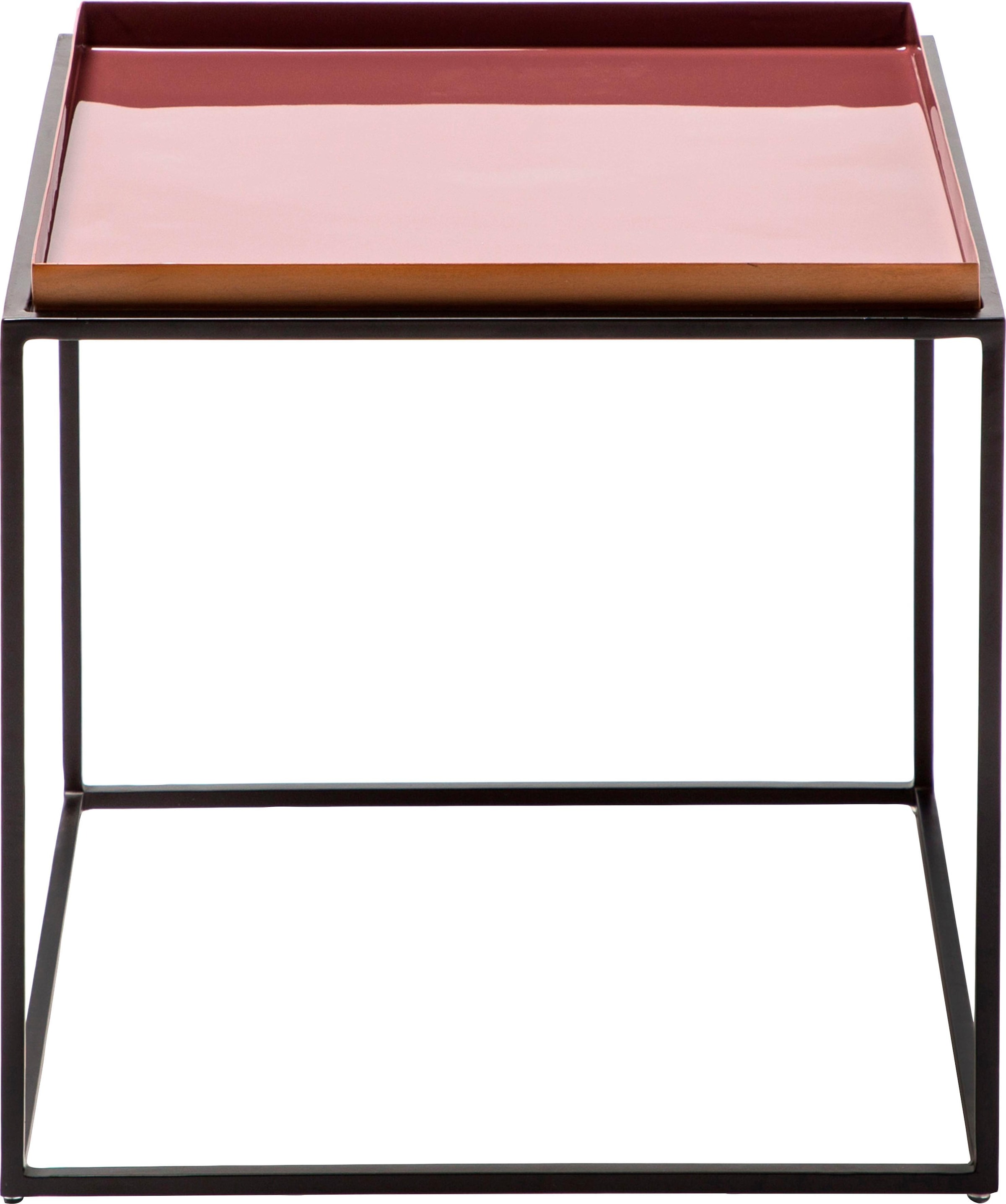 Kayoom Beistelltisch »Famosa«, Bunter Tisch, Schalenmaße: 11 x 11 x 2 / 15,8 x 11 x 2 cm