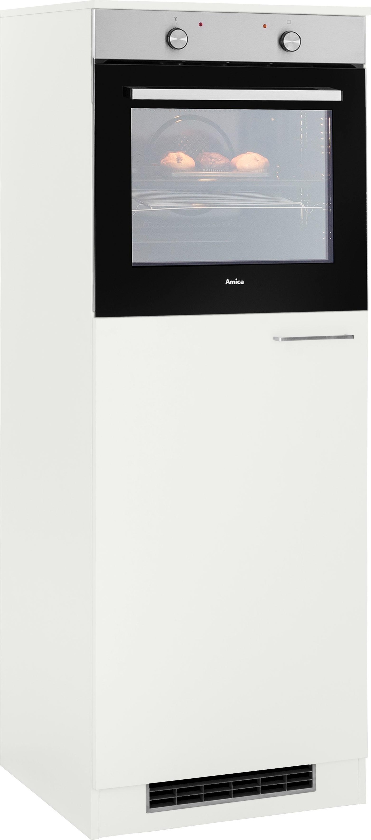 wiho Küchen Kühlumbauschrank 