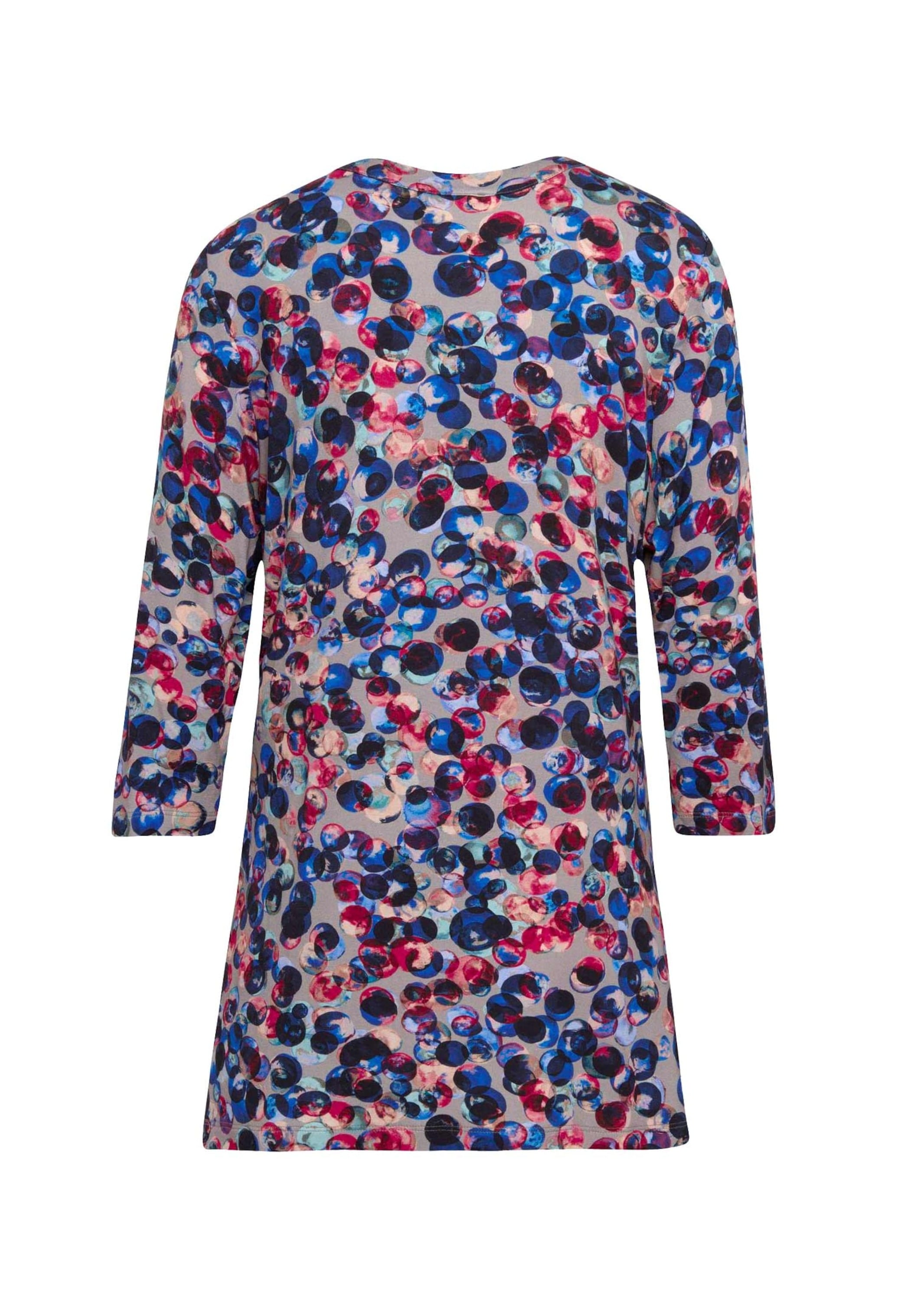 GOLDNER Print-Shirt »Drucktunika Figurschmeichelndes Drucktunika-Shirt«