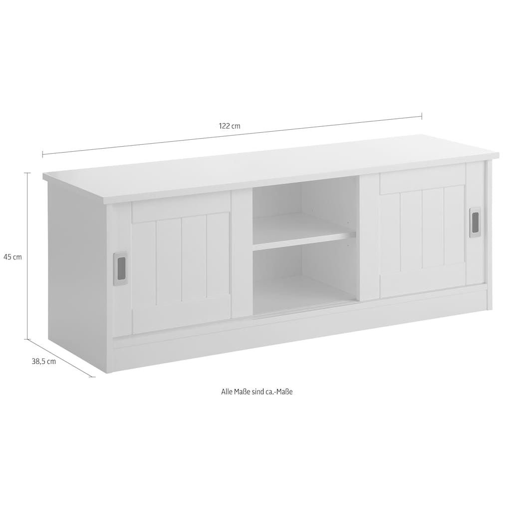 Home affaire Garderoben-Set »Nekso«, (2 St.), (2-St) bestehend aus Garderobenpaneel und Sitzbank