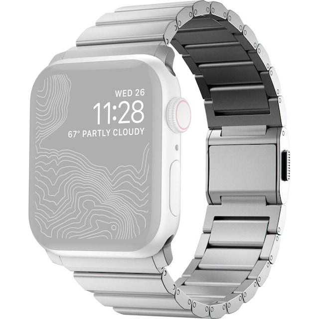 »Strap Smartwatch-Armband 42/44/45/49mm« Aluminum | BAUR Nomad