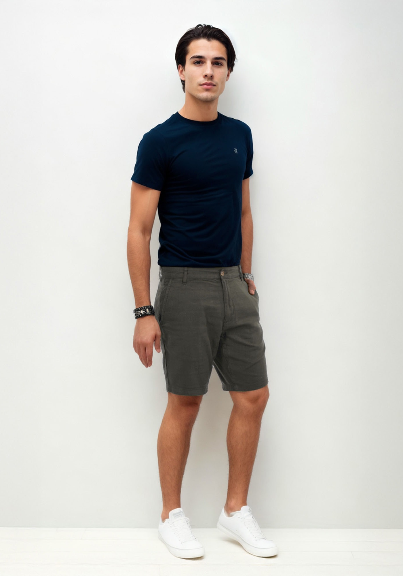 Indicode Shorts "Indoros" aus atmungsaktiver Baumwolle günstig online kaufen