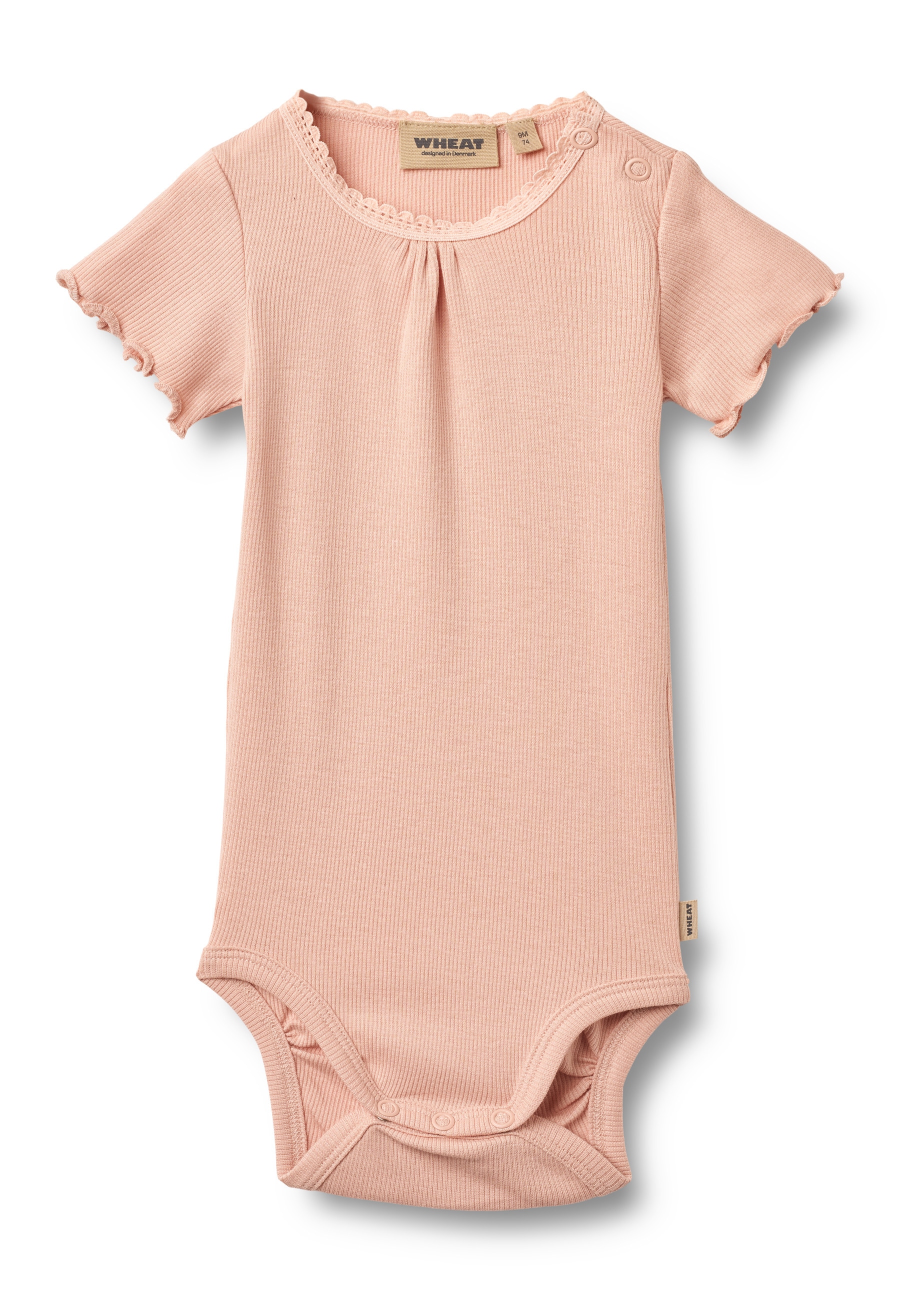WHEAT Blusenbody "WHEAT Rippkörper S/S Edna"