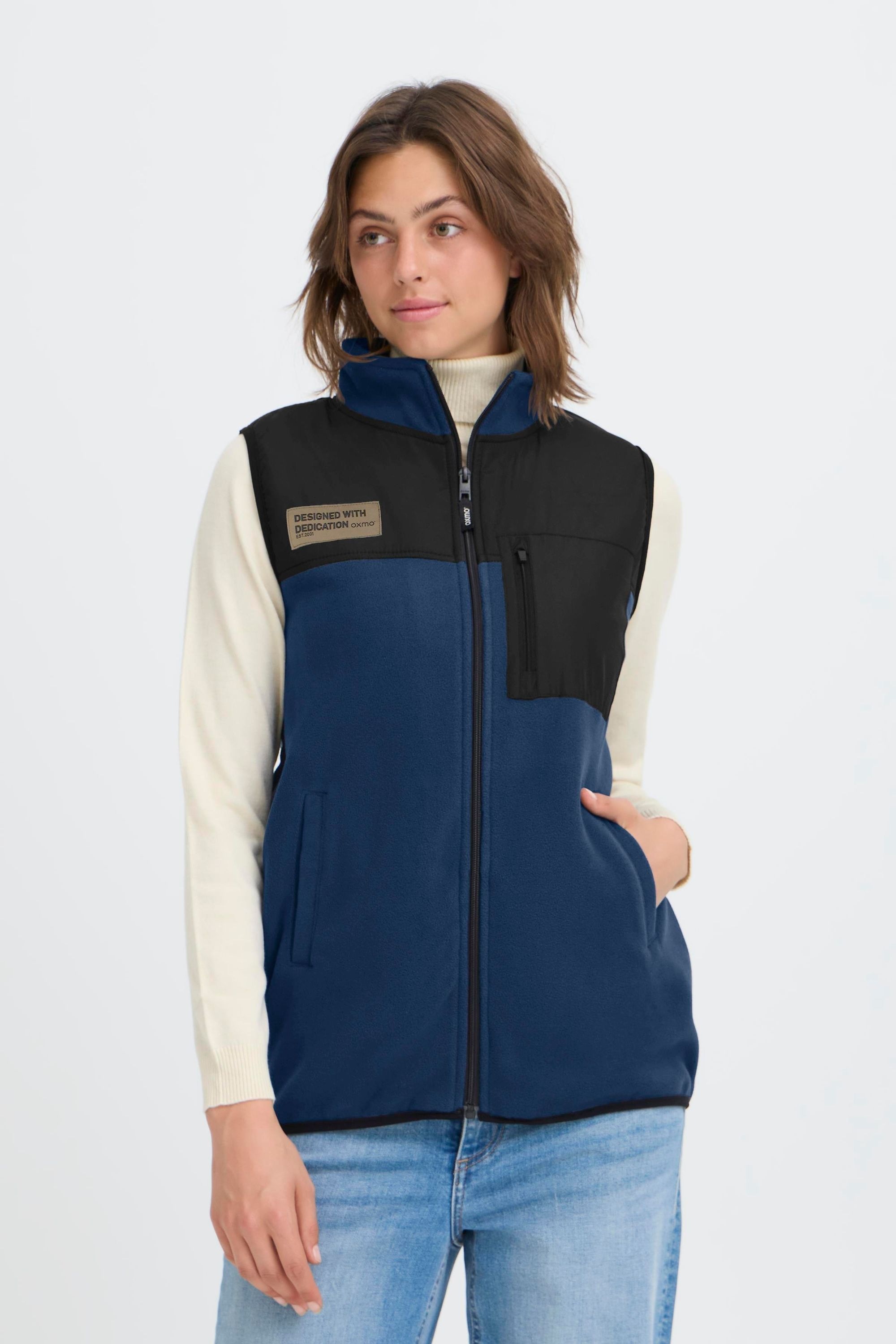 OXMO Fleeceweste »Fleeceweste OXNETE FLEECE«