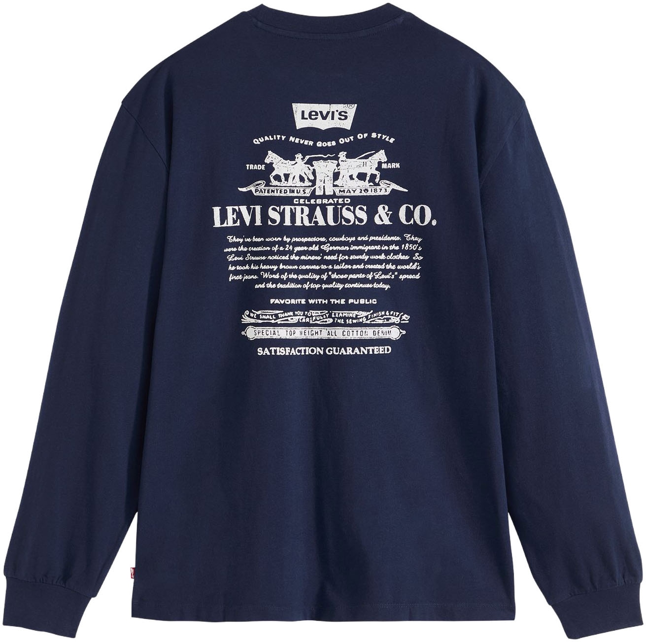 Levi's® Langarmshirt »LS GRAPHIC AUTHENTIC TEE«