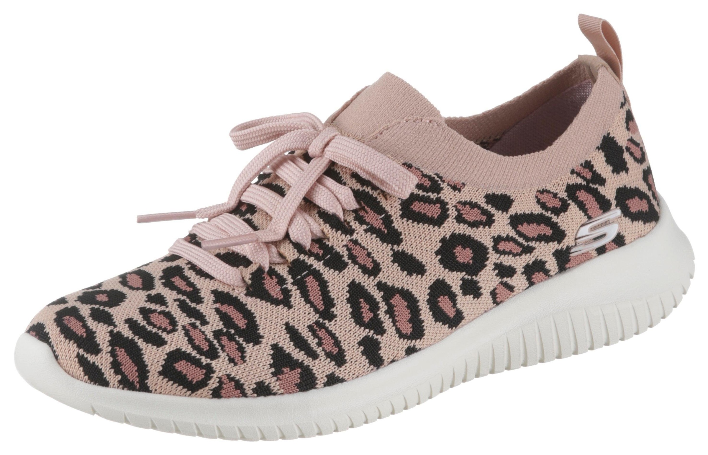 skechers leo print