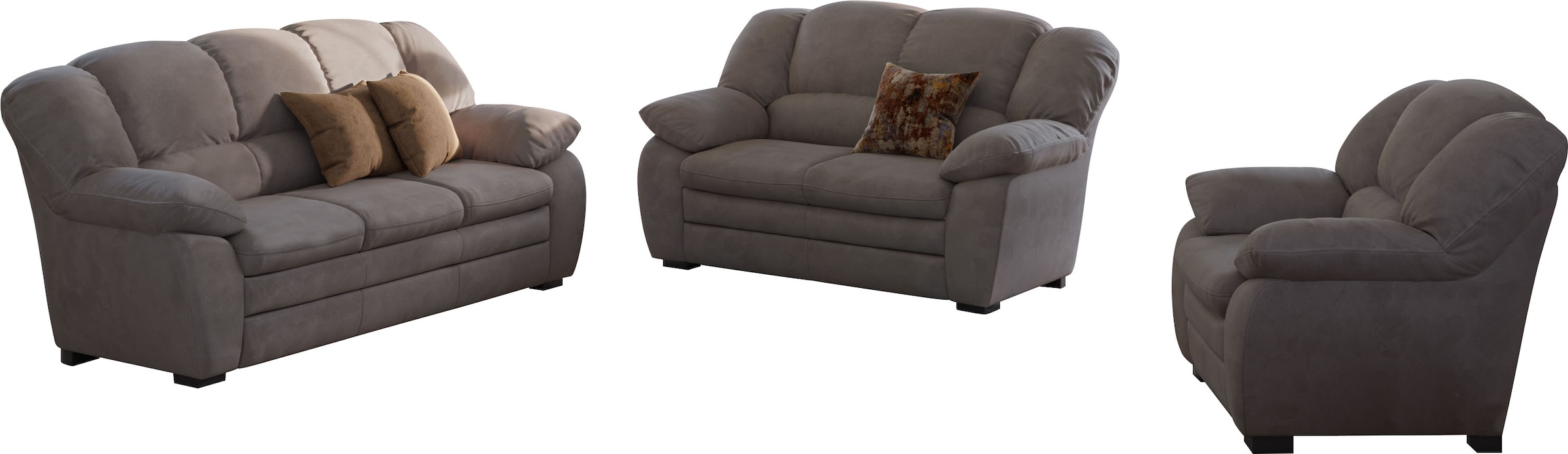 COTTA Polstergarnitur "Casino, Sofa Set, 3-2-1 Sitzer, Wohnzimmer Garnitur" günstig online kaufen