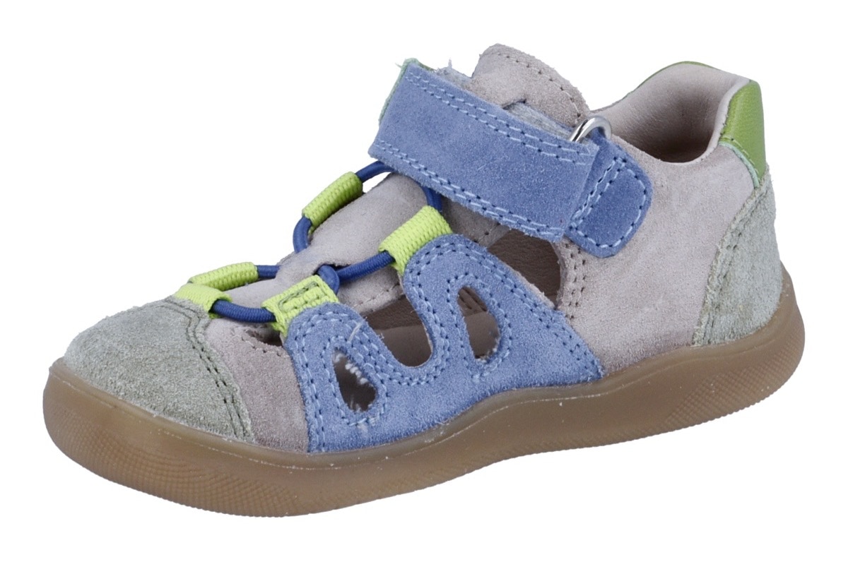 Richter Barfußschuh "Samy" Babyschuh, Klettschuh, Größenschablone zum Download, mit WMS
