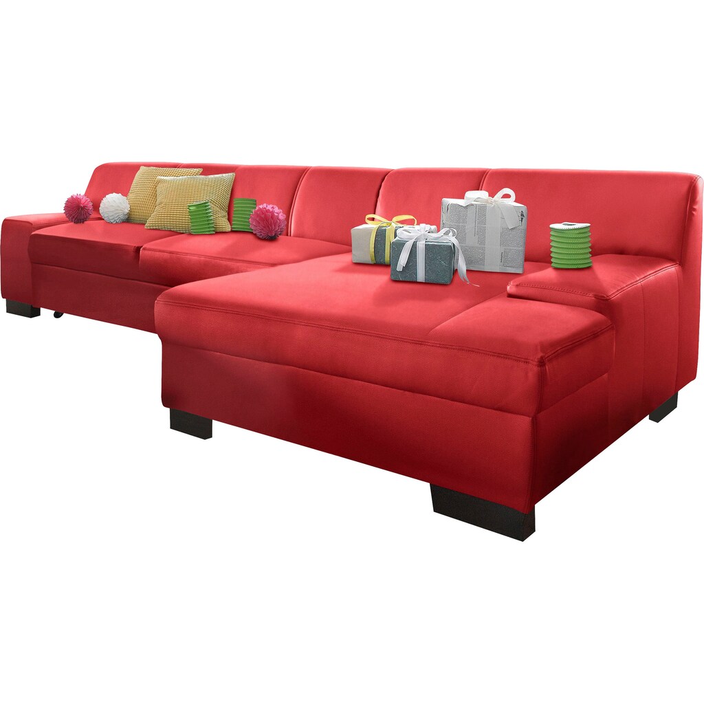 DOMO collection Ecksofa »Norma Top L-Form«