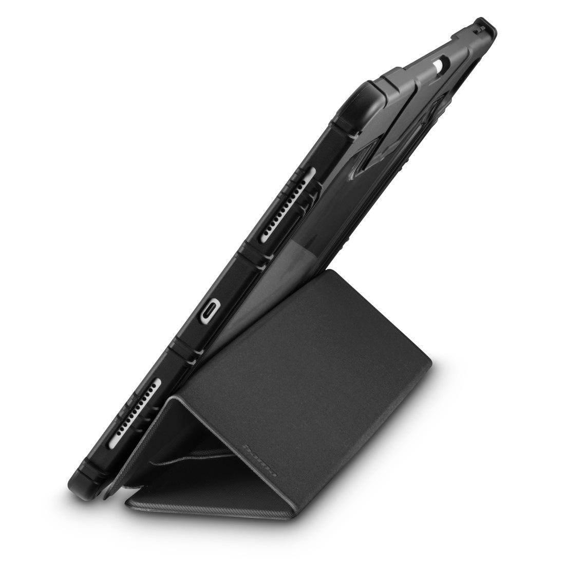 Hama Tablet-Hülle »Outdoor-Tablet-Hülle f. iPad Air (10.9"/11“) stoßfest, Standfunktion« Stoßschutz, Stifthalter, Standfunktion, transparenter Rücken