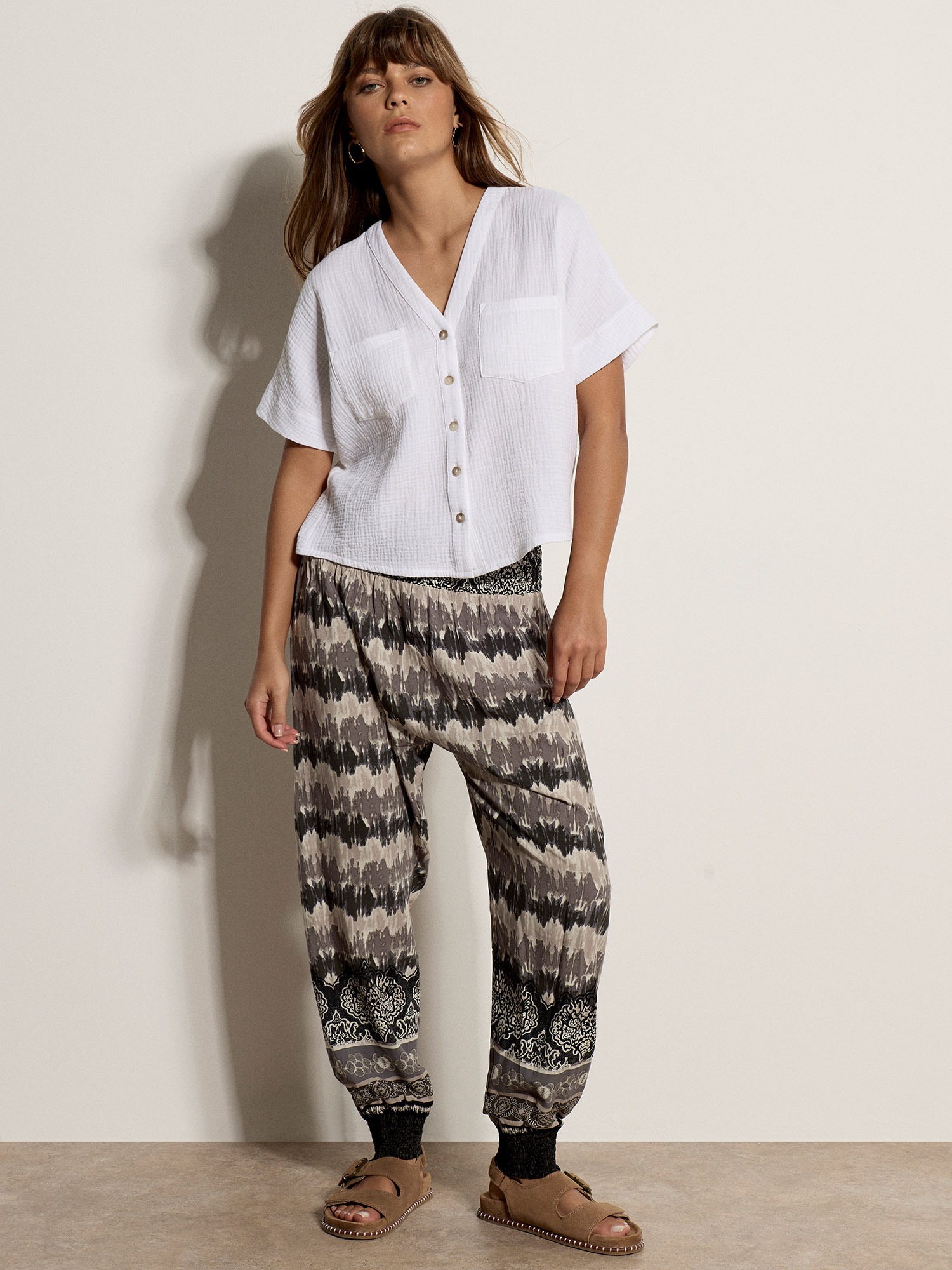 Apricot Jogger Pants "Apricot Jogginghose im Tie-Dye-Look"